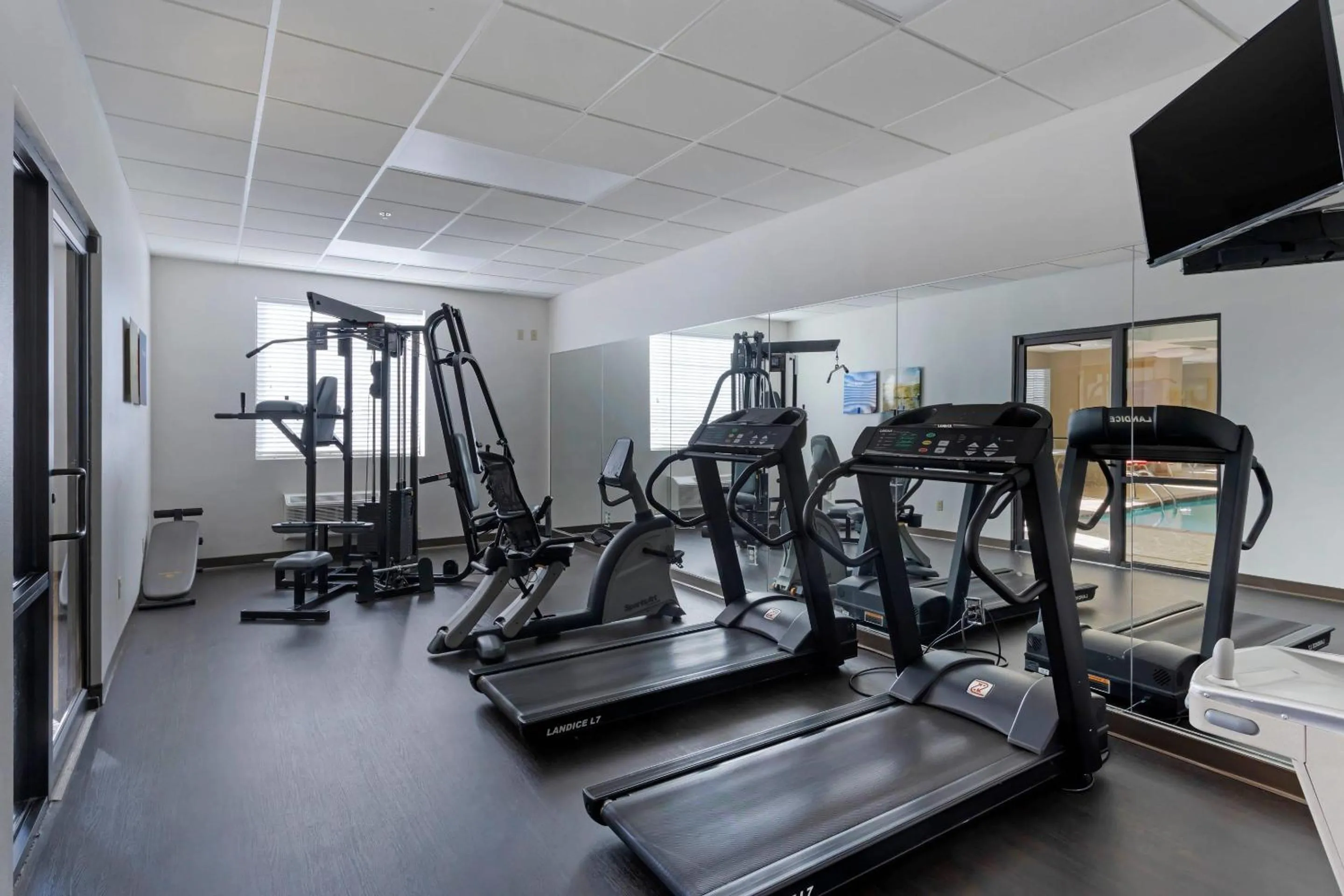 Fitness centre/facilities in Comfort Inn & Suites North Little Rock McCain Mall