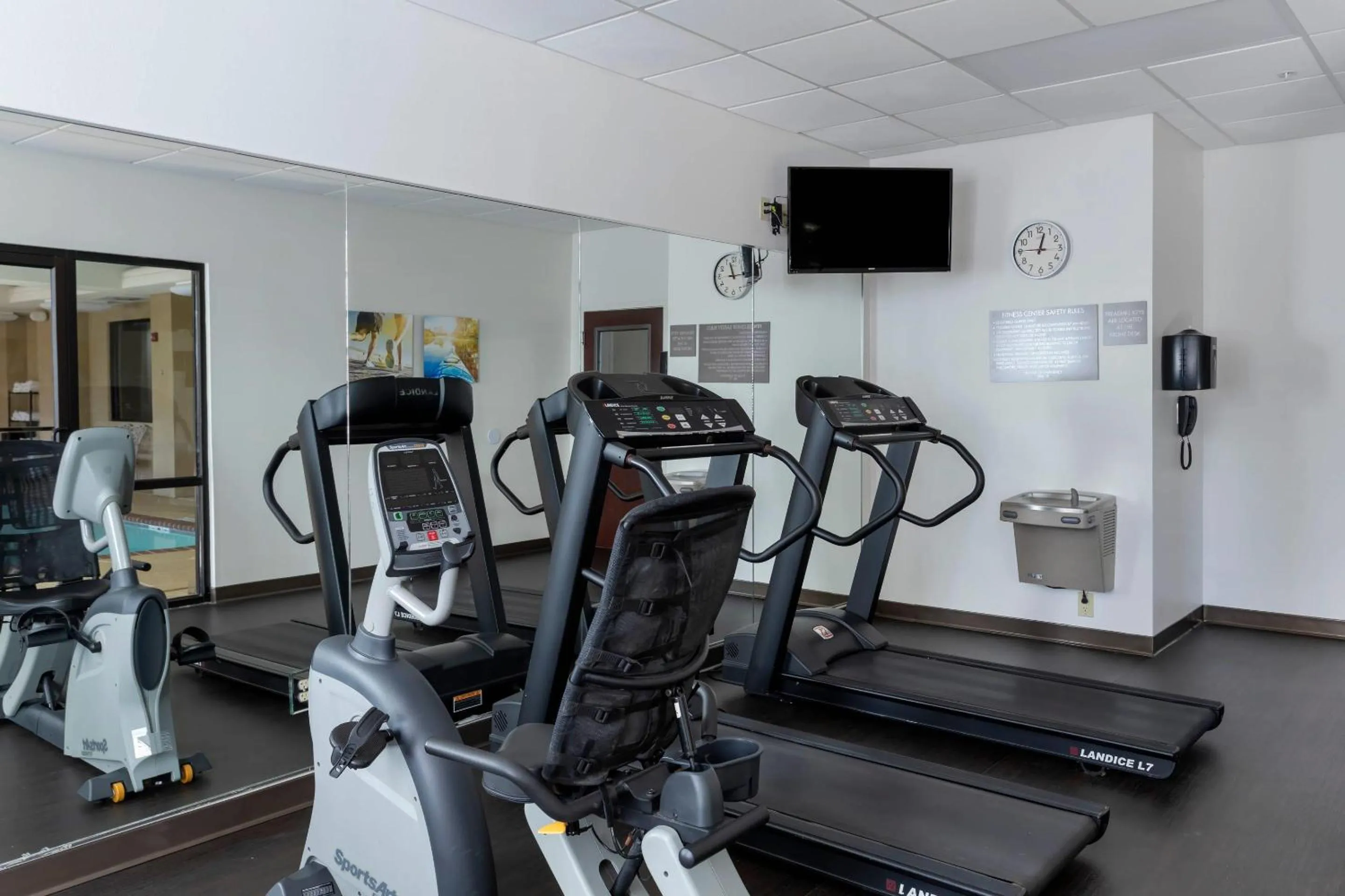 Fitness centre/facilities in Comfort Inn & Suites North Little Rock McCain Mall