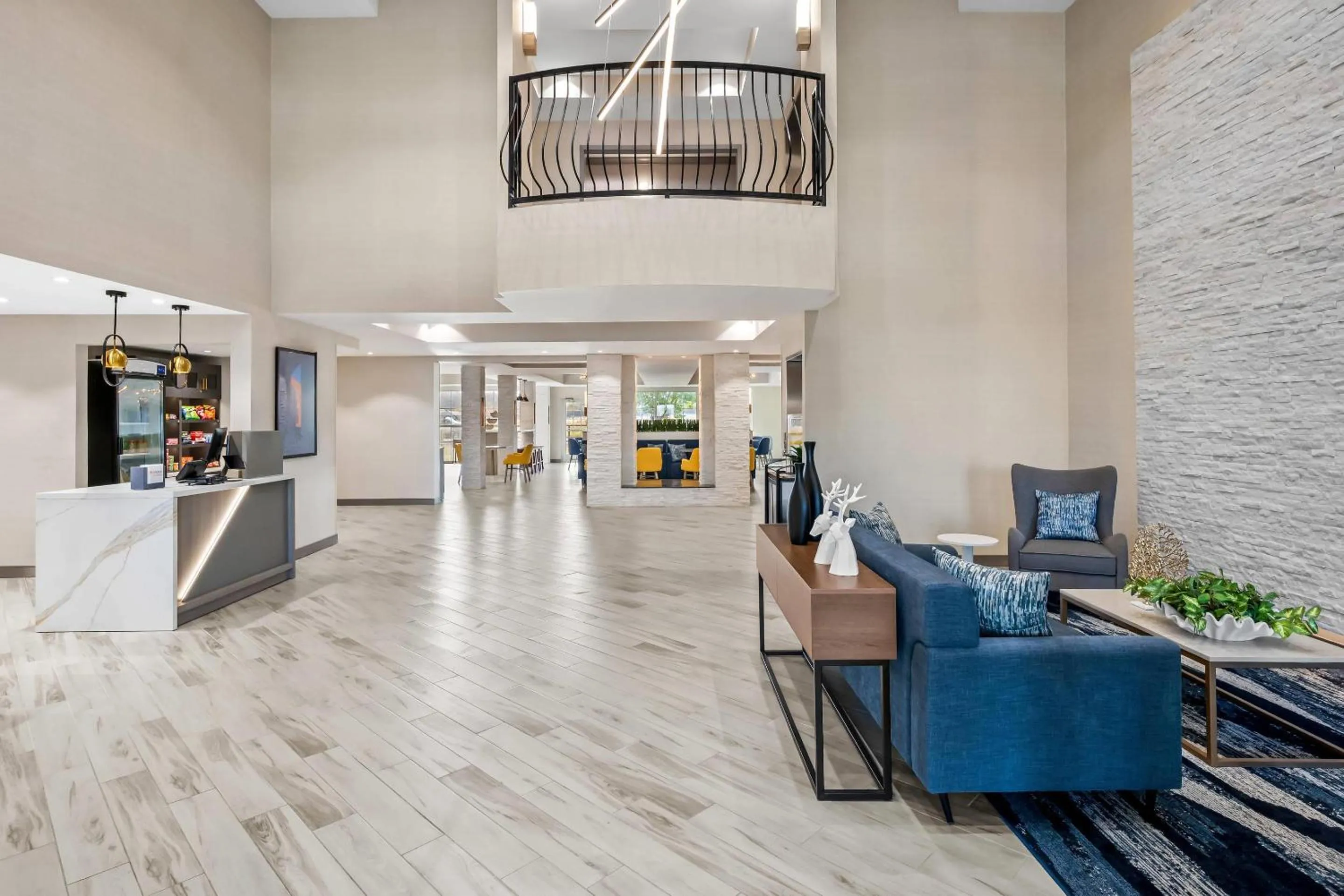 Lobby or reception in Comfort Suites Conway