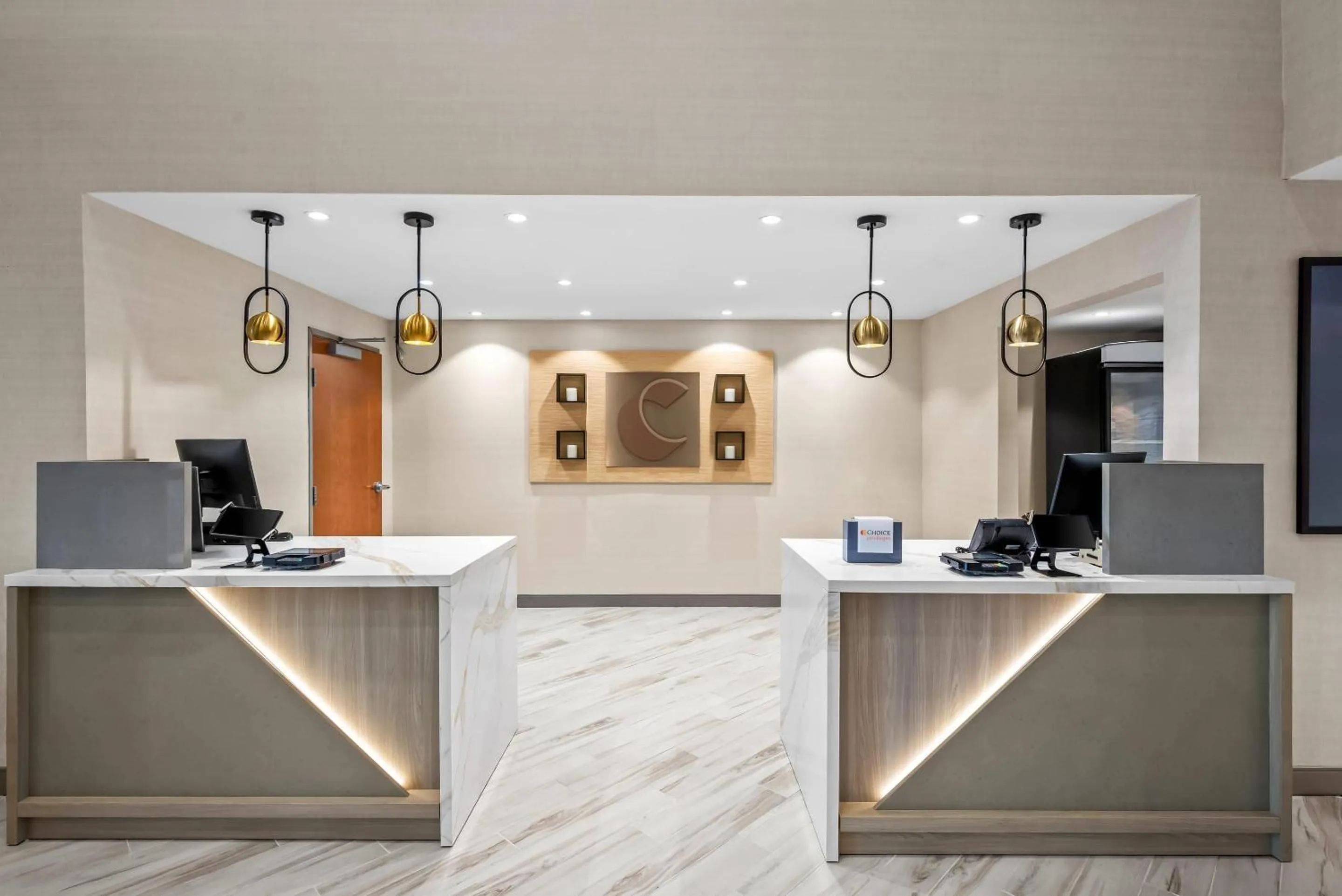 Lobby or reception in Comfort Suites Conway