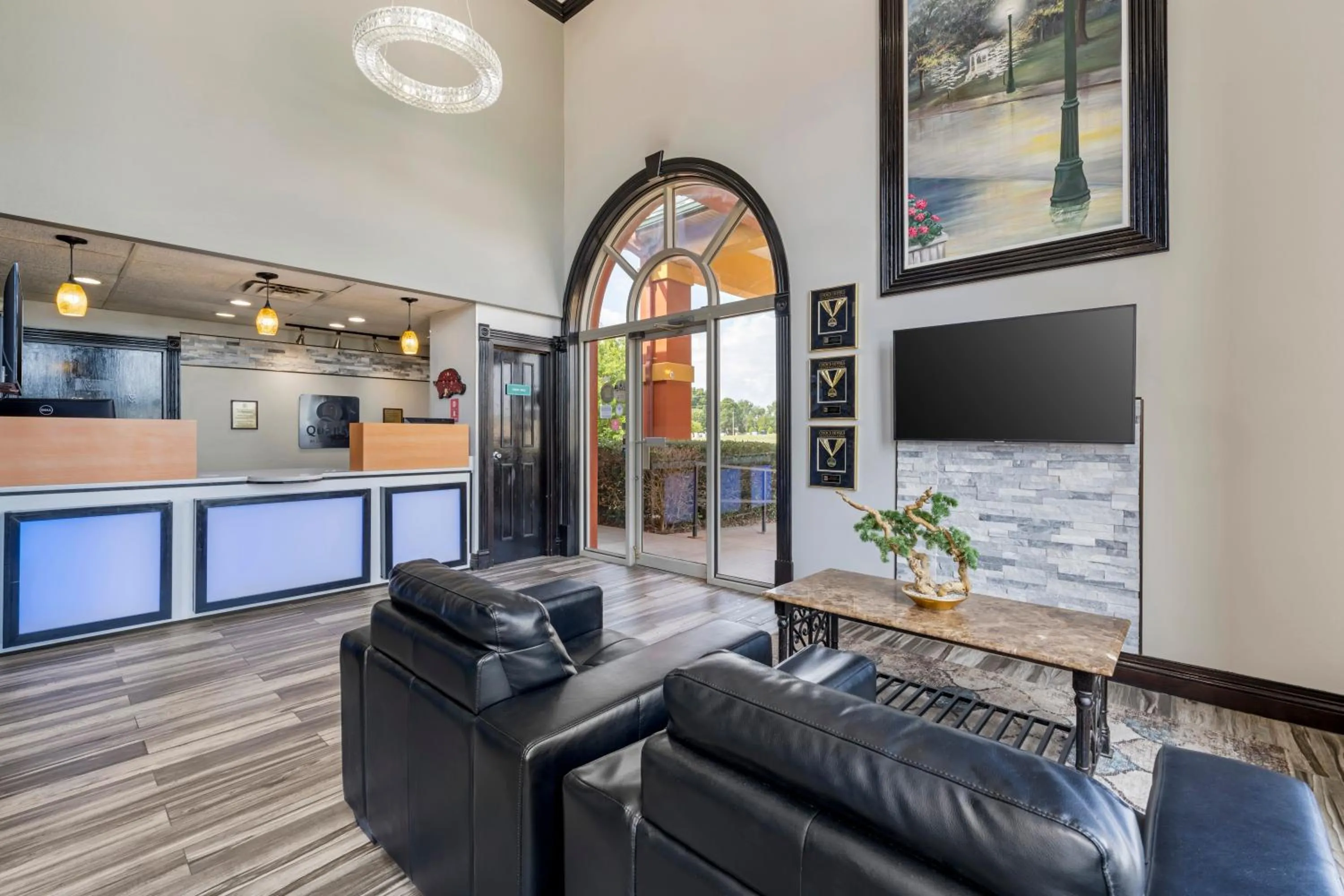 Lobby or reception in Quality Inn Siloam Springs West