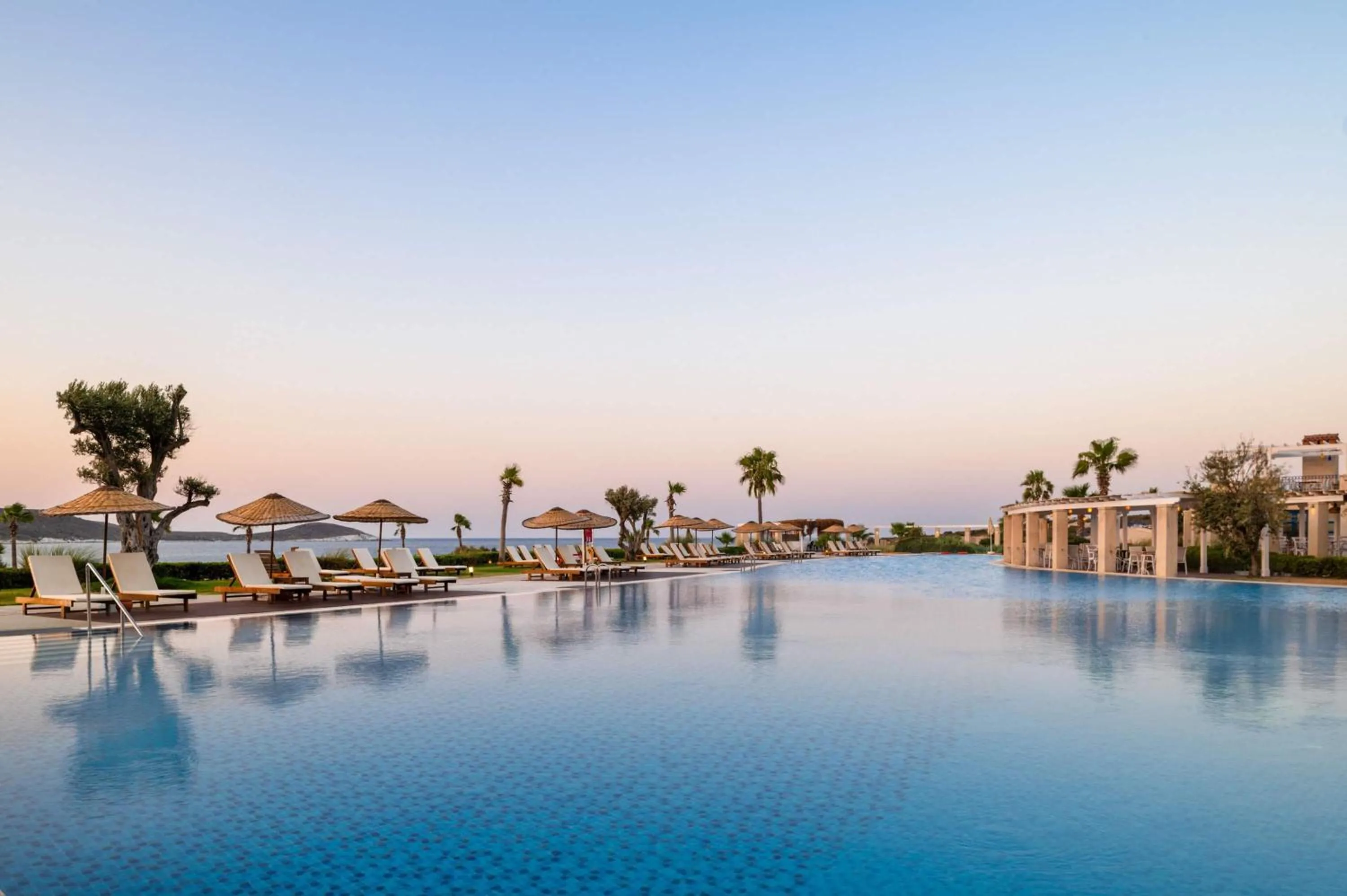 Pool view in Dolce by Wyndham Cesme Alacati