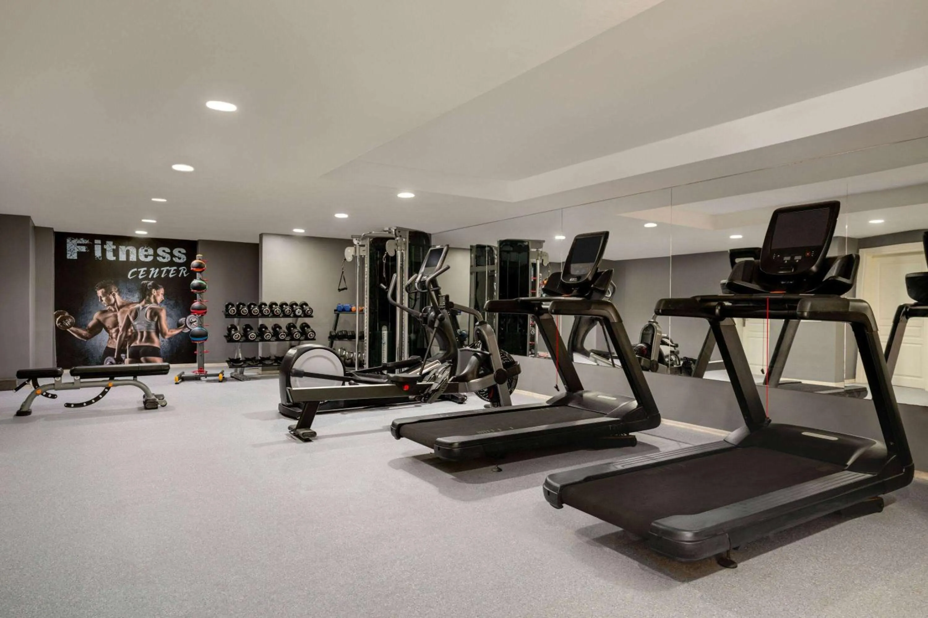 Fitness centre/facilities in Dolce by Wyndham Cesme Alacati