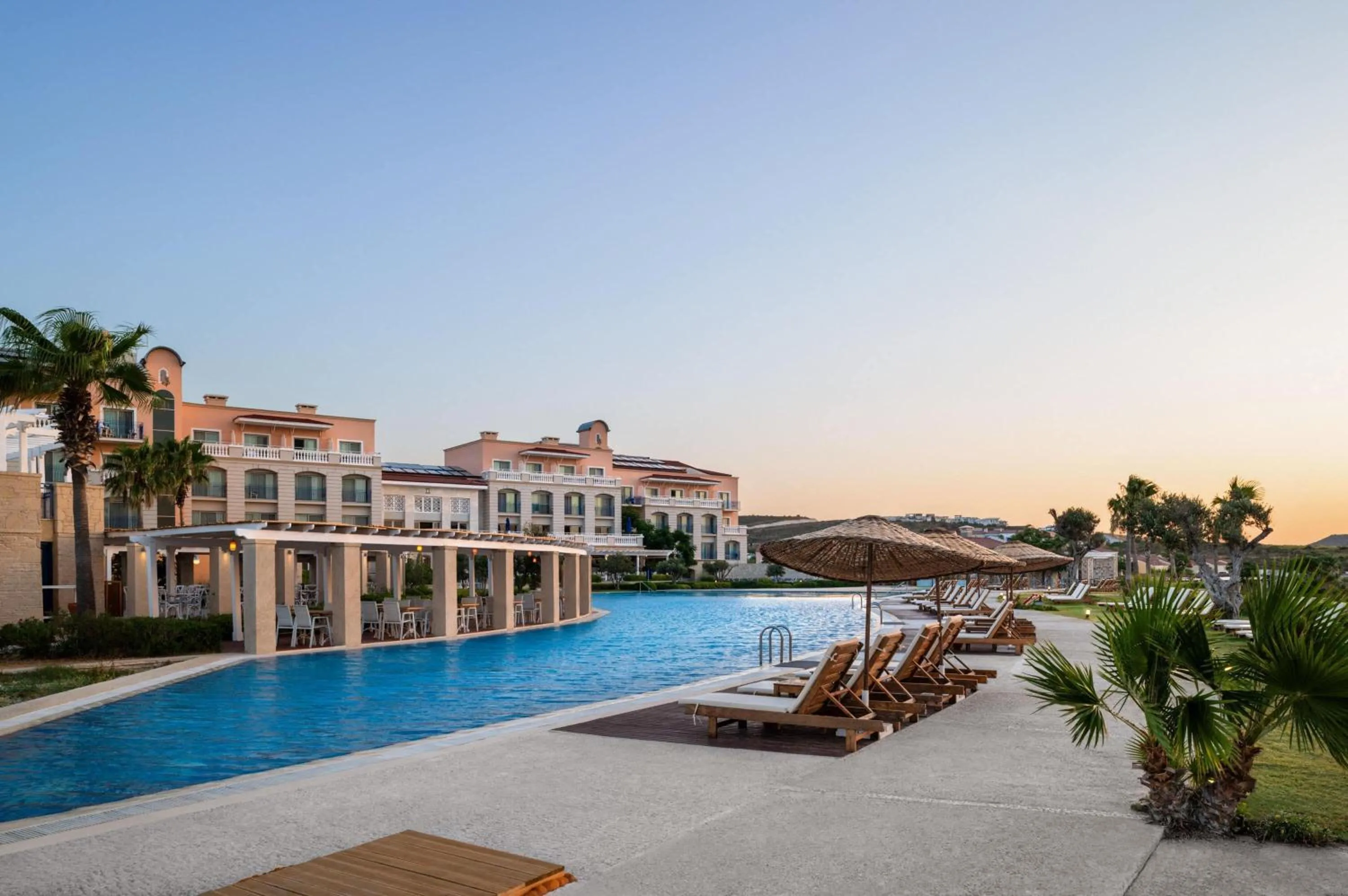 Pool view in Dolce by Wyndham Cesme Alacati