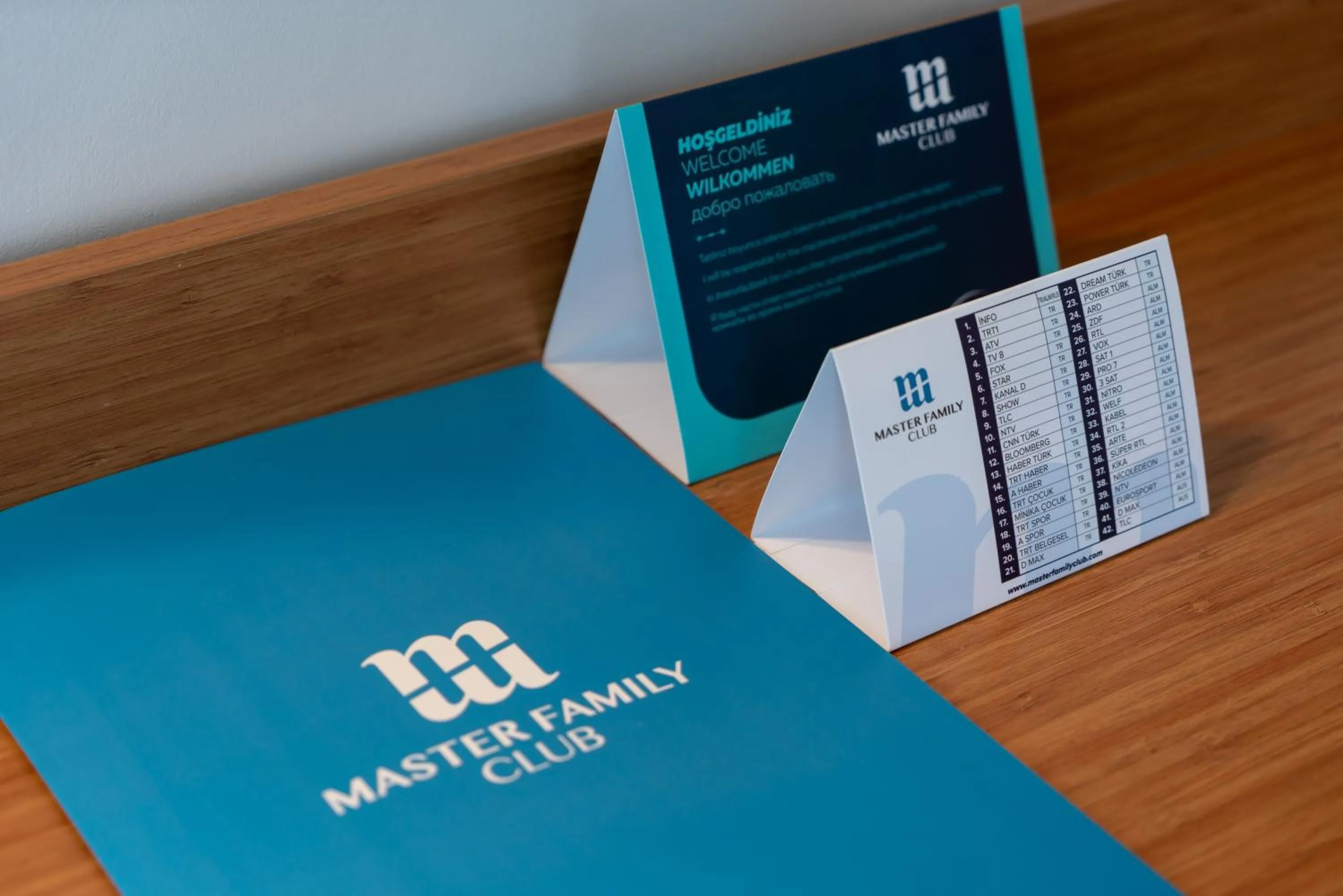 Property logo or sign in Master Family Club