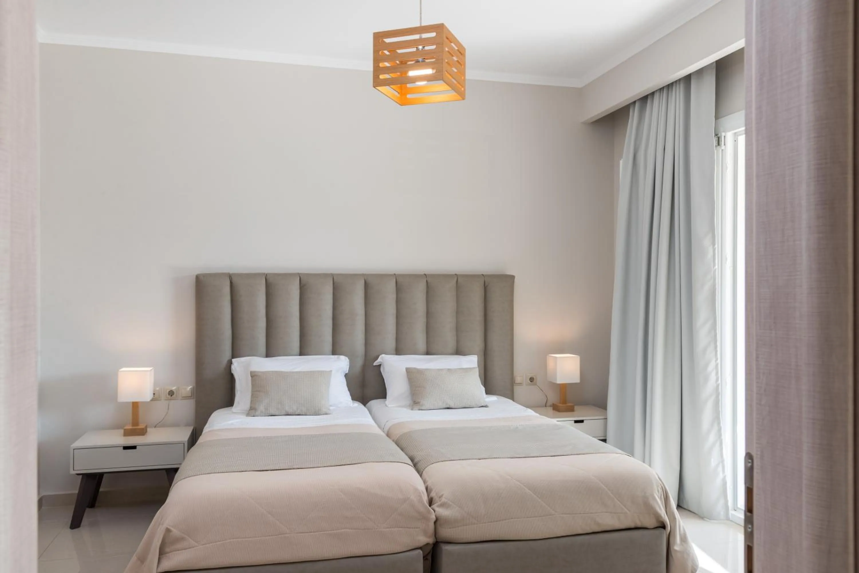 Bed in Mamfredas Luxury Resort