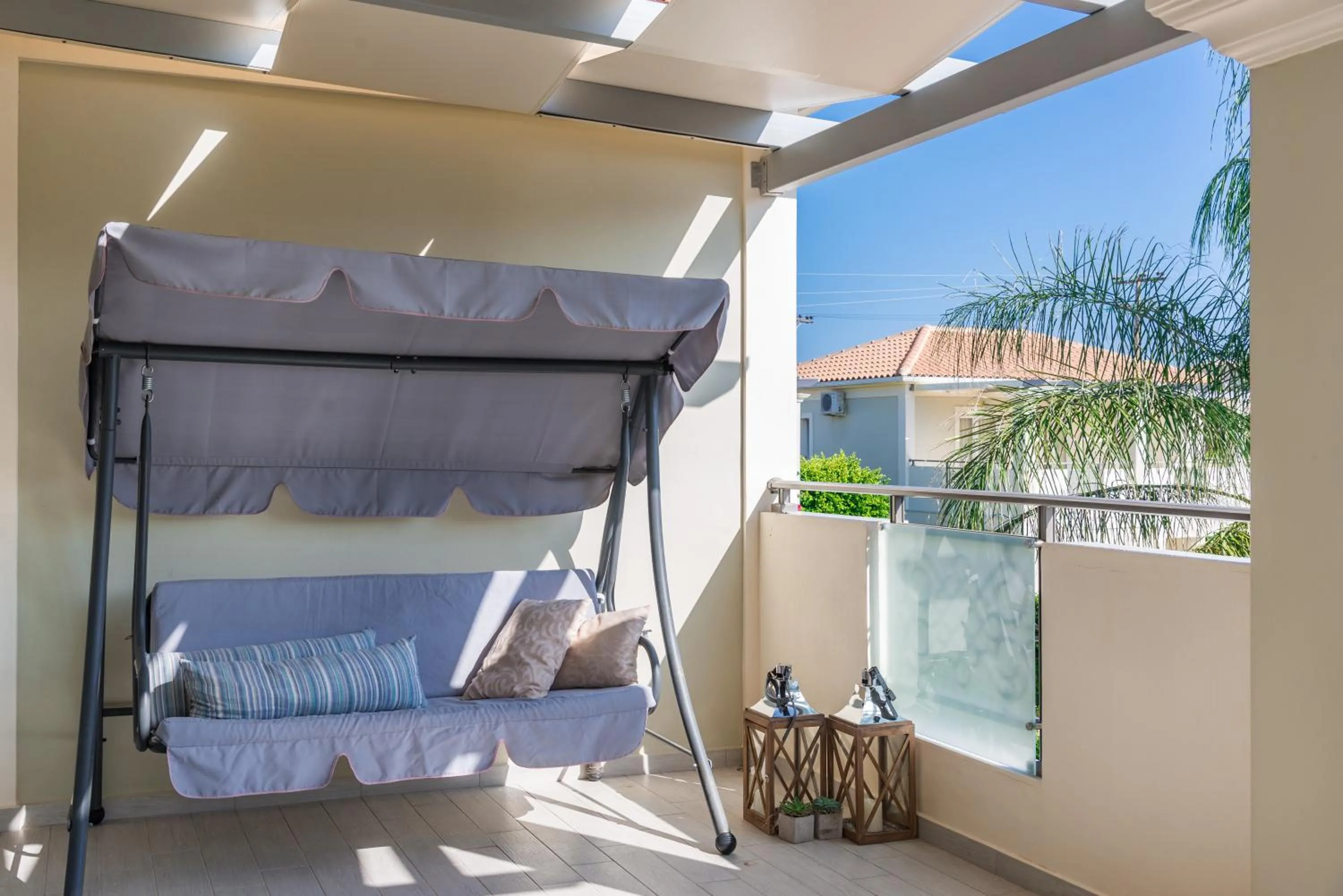 Bed in Mamfredas Luxury Resort