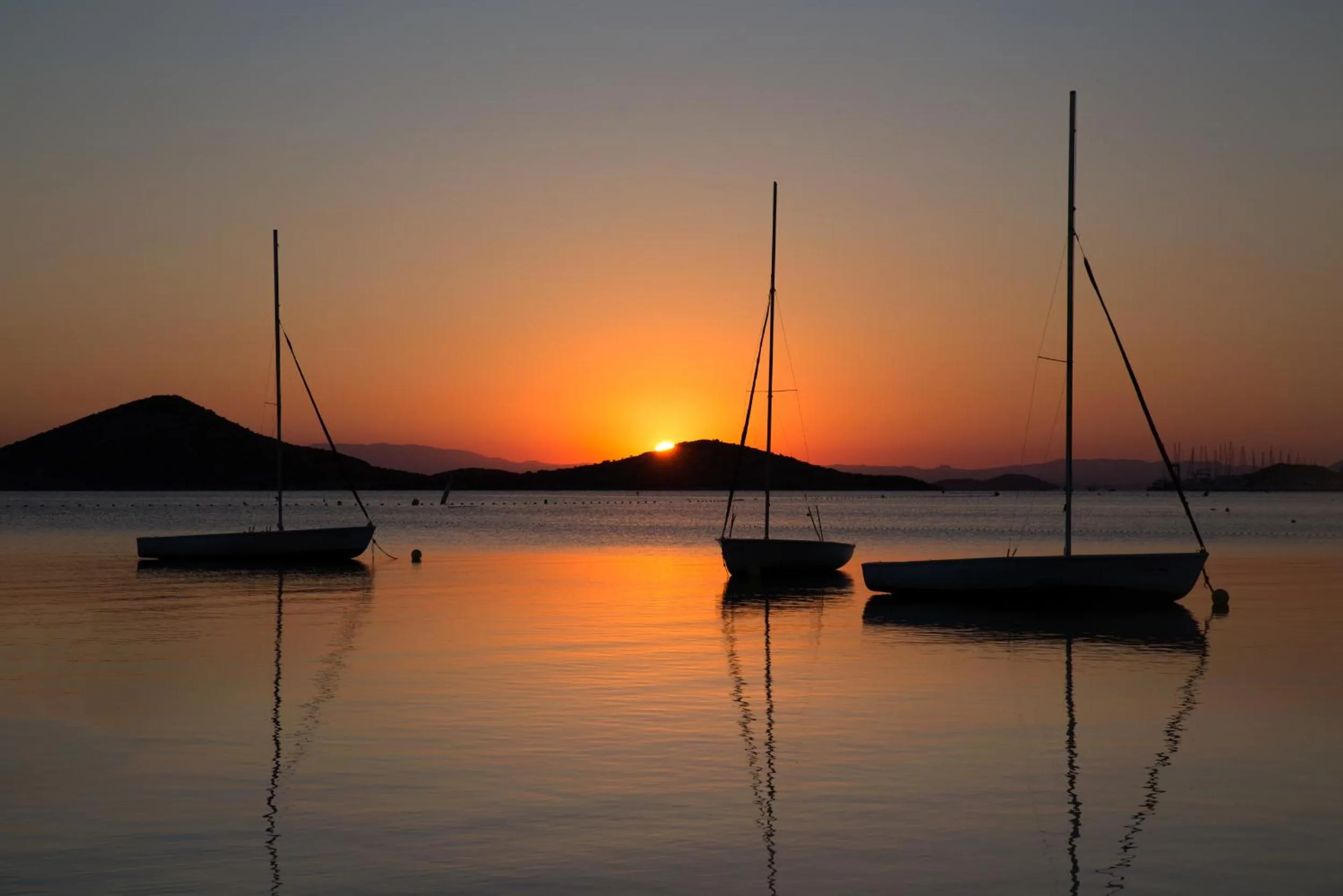 Sunset in Hotel Izán Cavanna