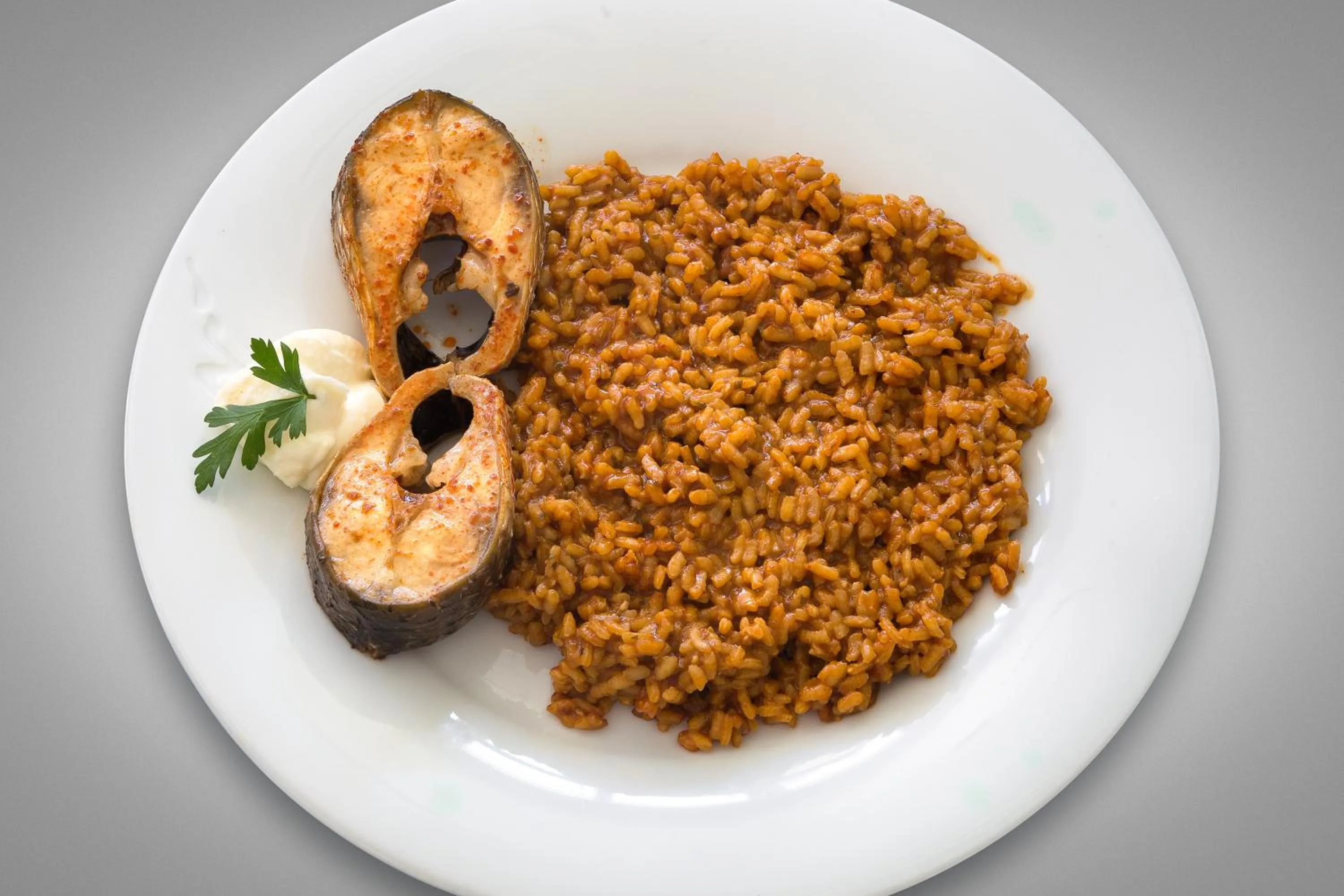 Food close-up in Hotel Izán Cavanna