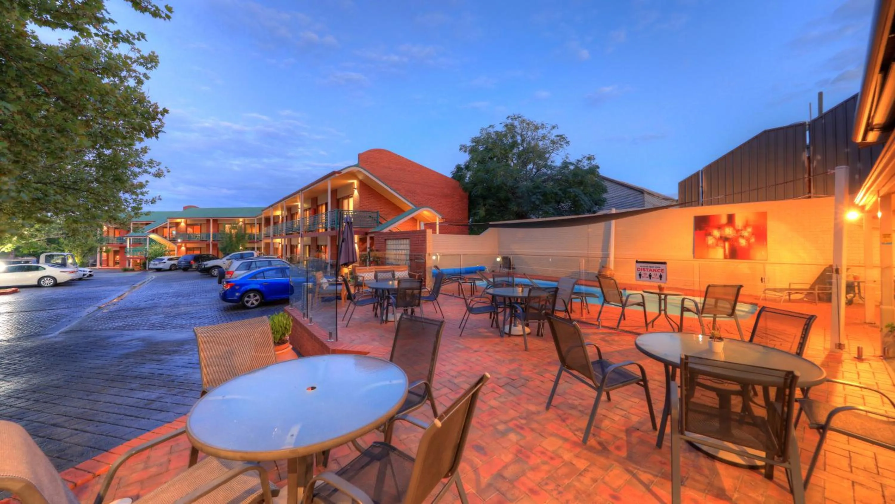 Patio in Comfort Inn Lady Augusta