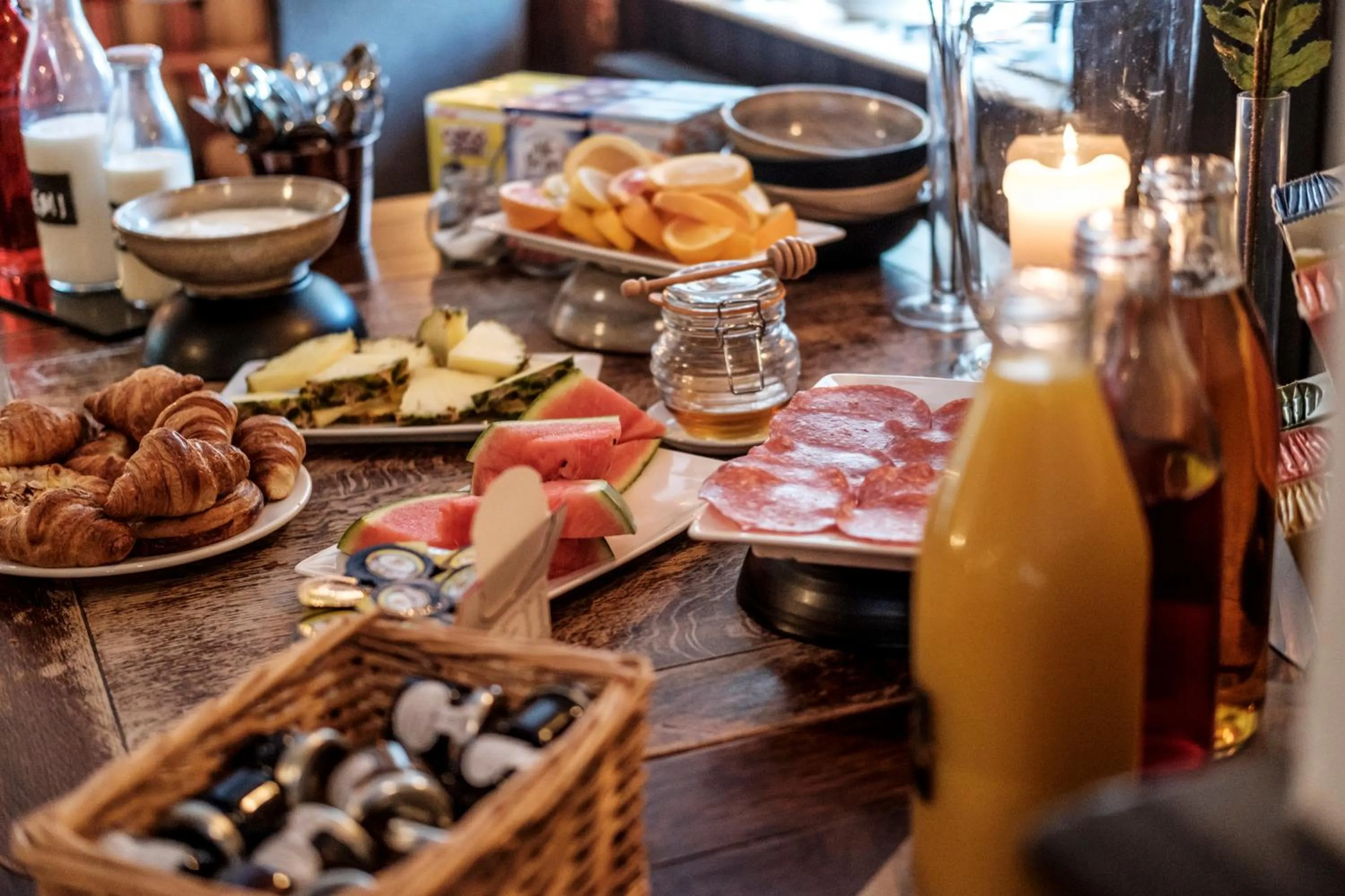 Buffet breakfast in The Pilgrim Inn