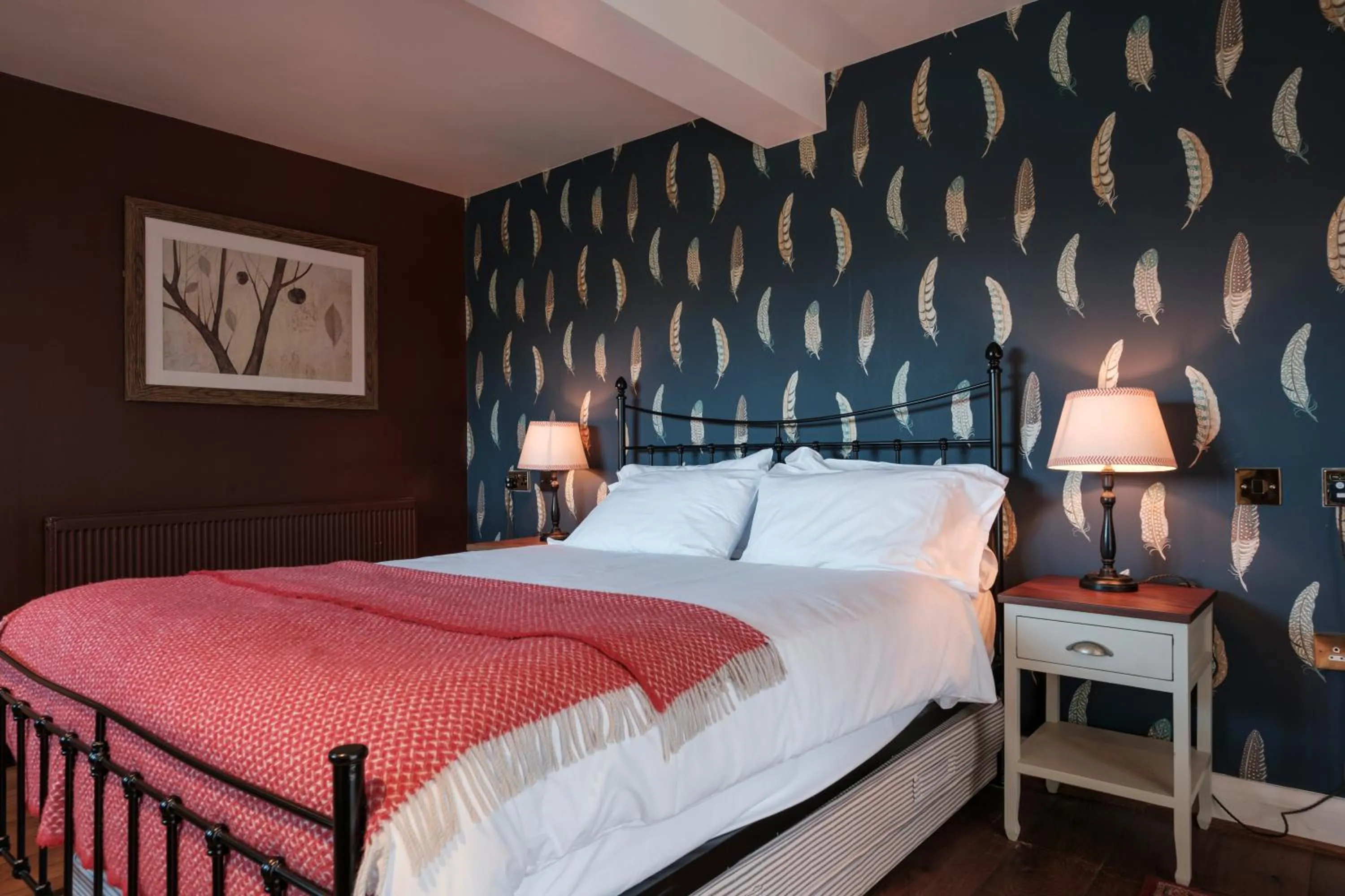 Bedroom, Bed in The Pilgrim Inn