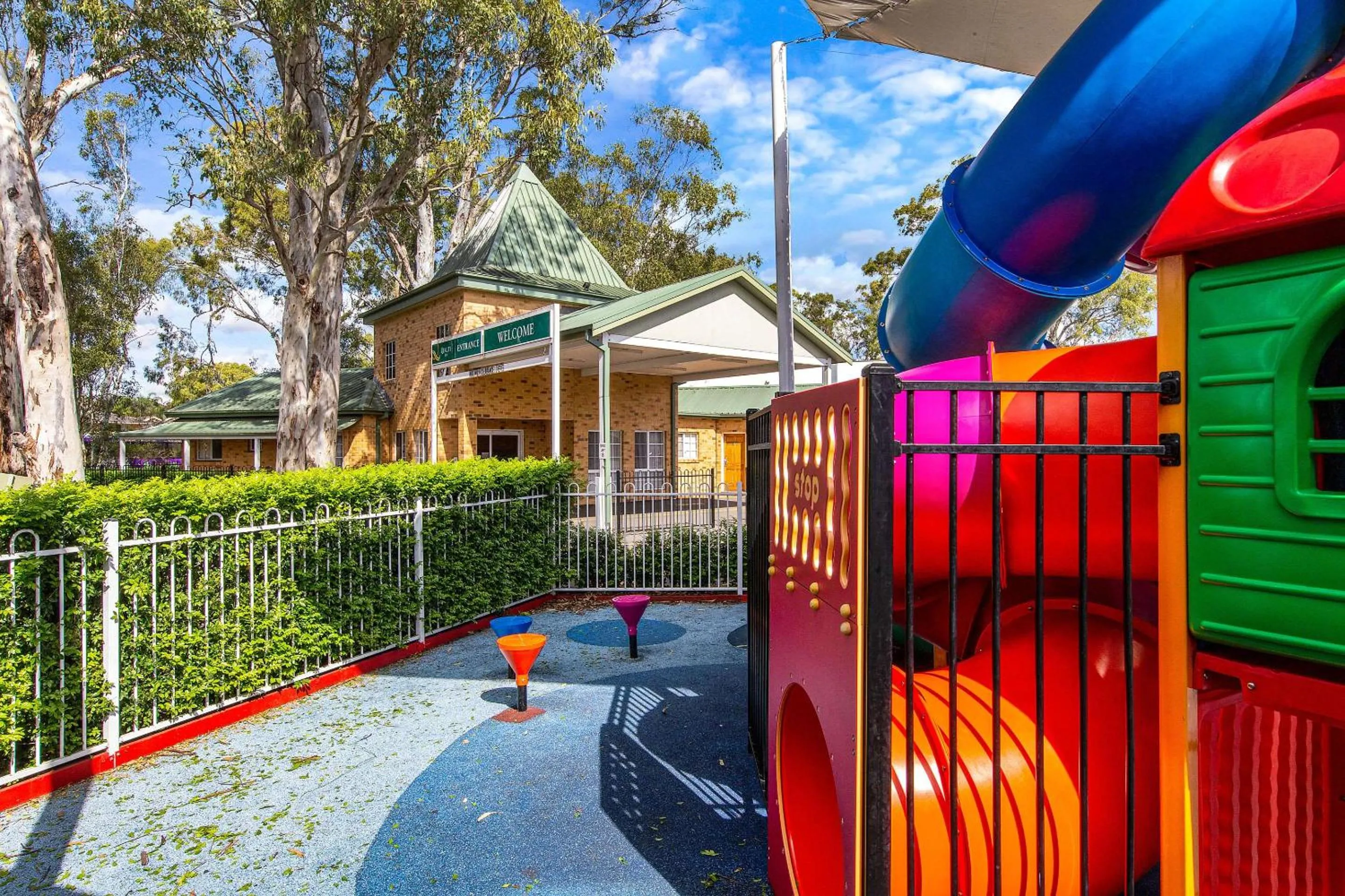 Children play ground in Quality Inn Penrith Sydney
