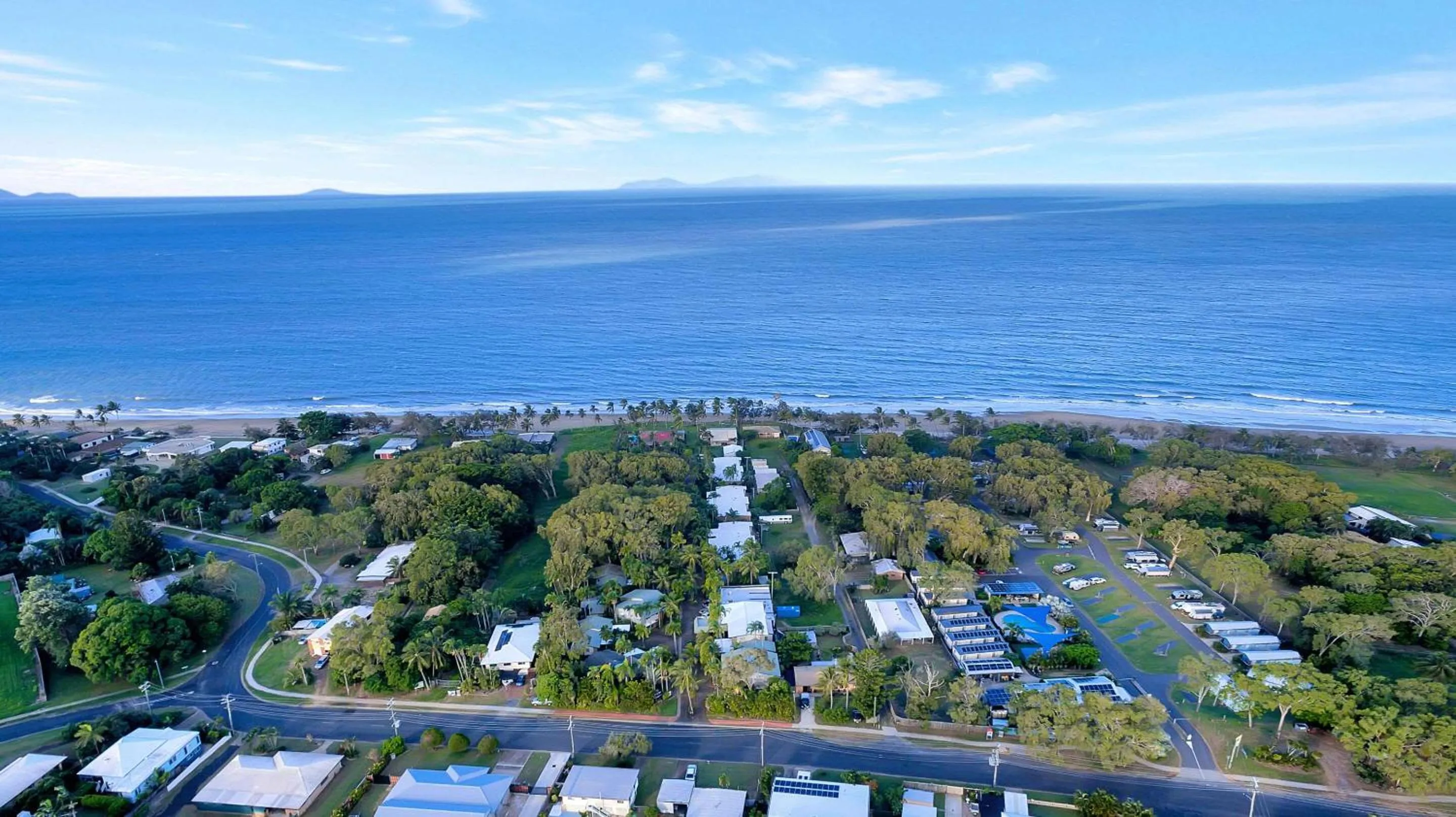 Property building in Comfort Resort Blue Pacific