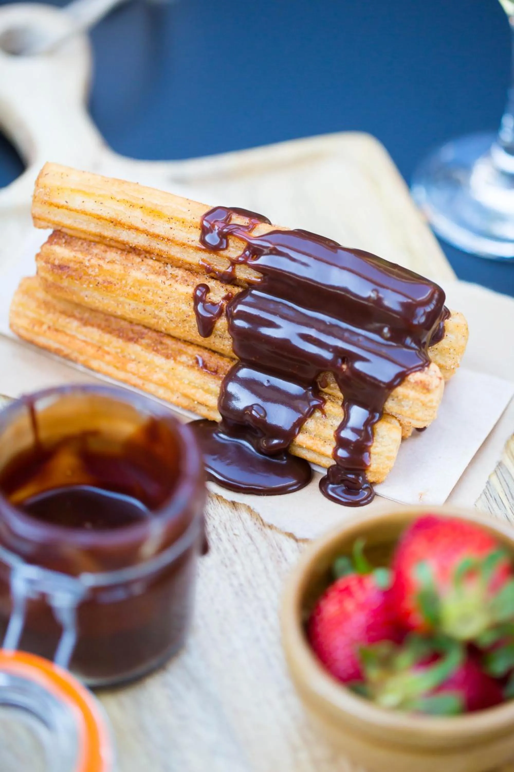 Food close-up in Highlander Hotel Bar Kitchen Rooftop