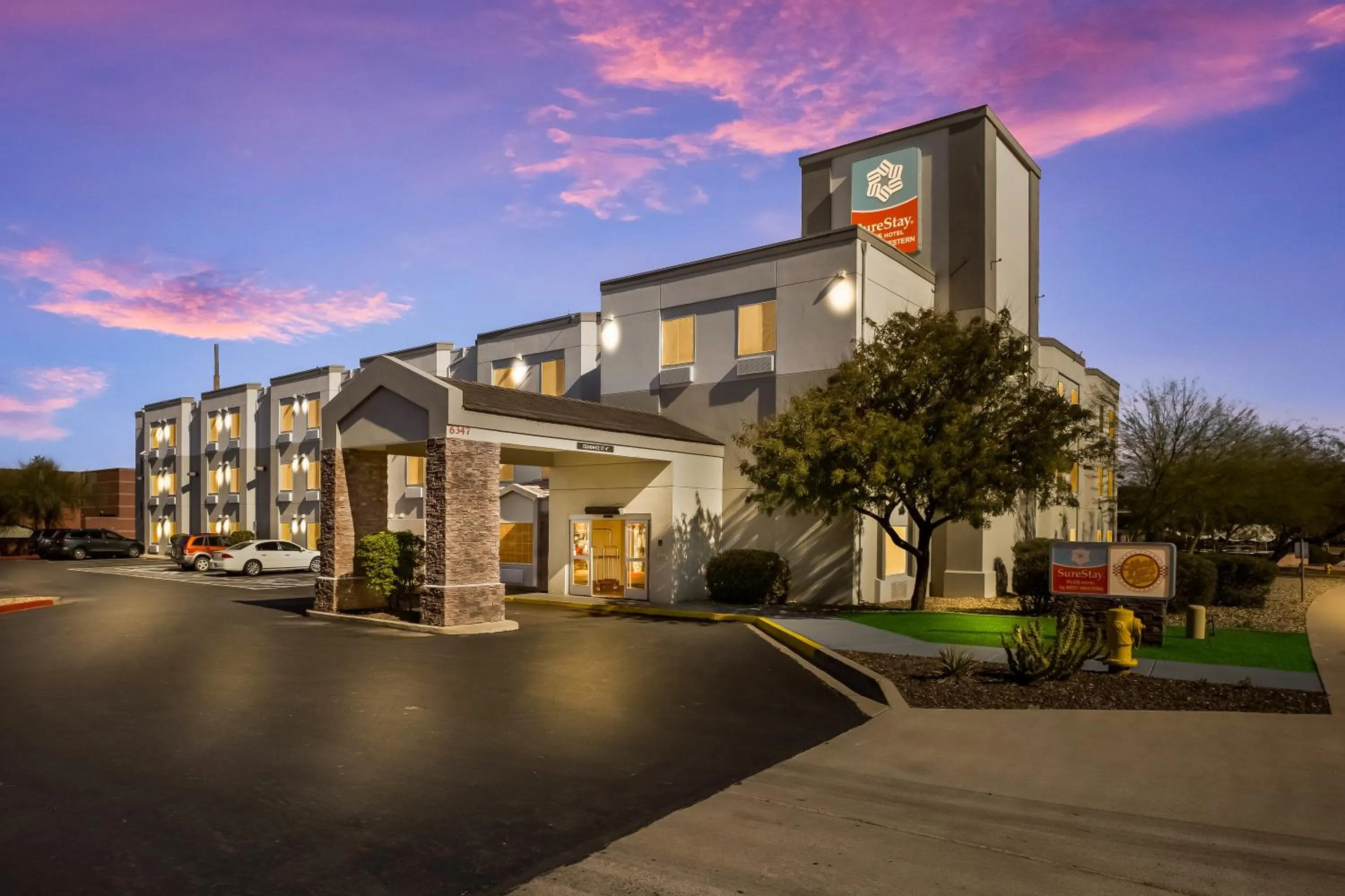 Property building in SureStay Plus by Best Western Mesa Superstition Springs