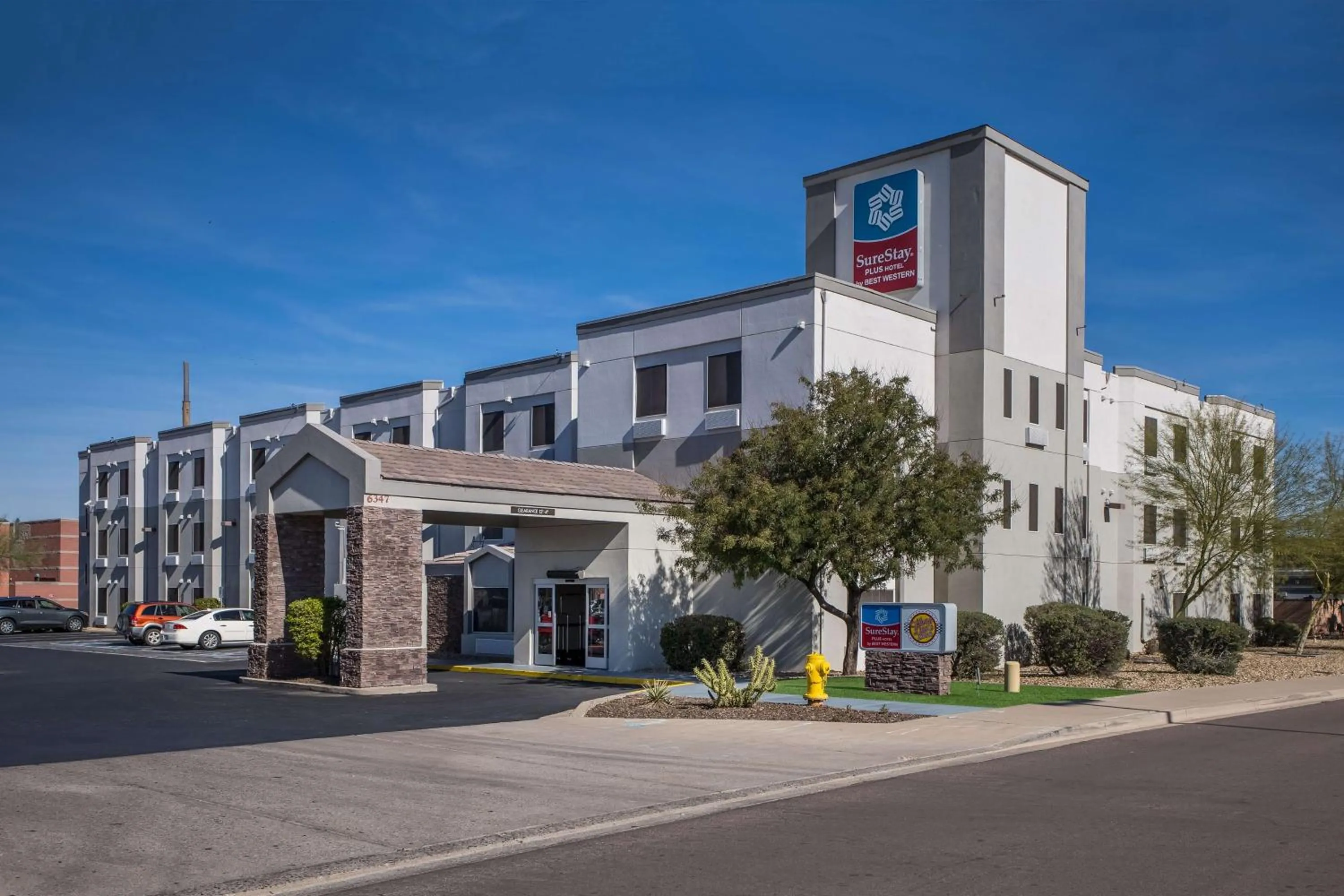 Property building in SureStay Plus by Best Western Mesa Superstition Springs