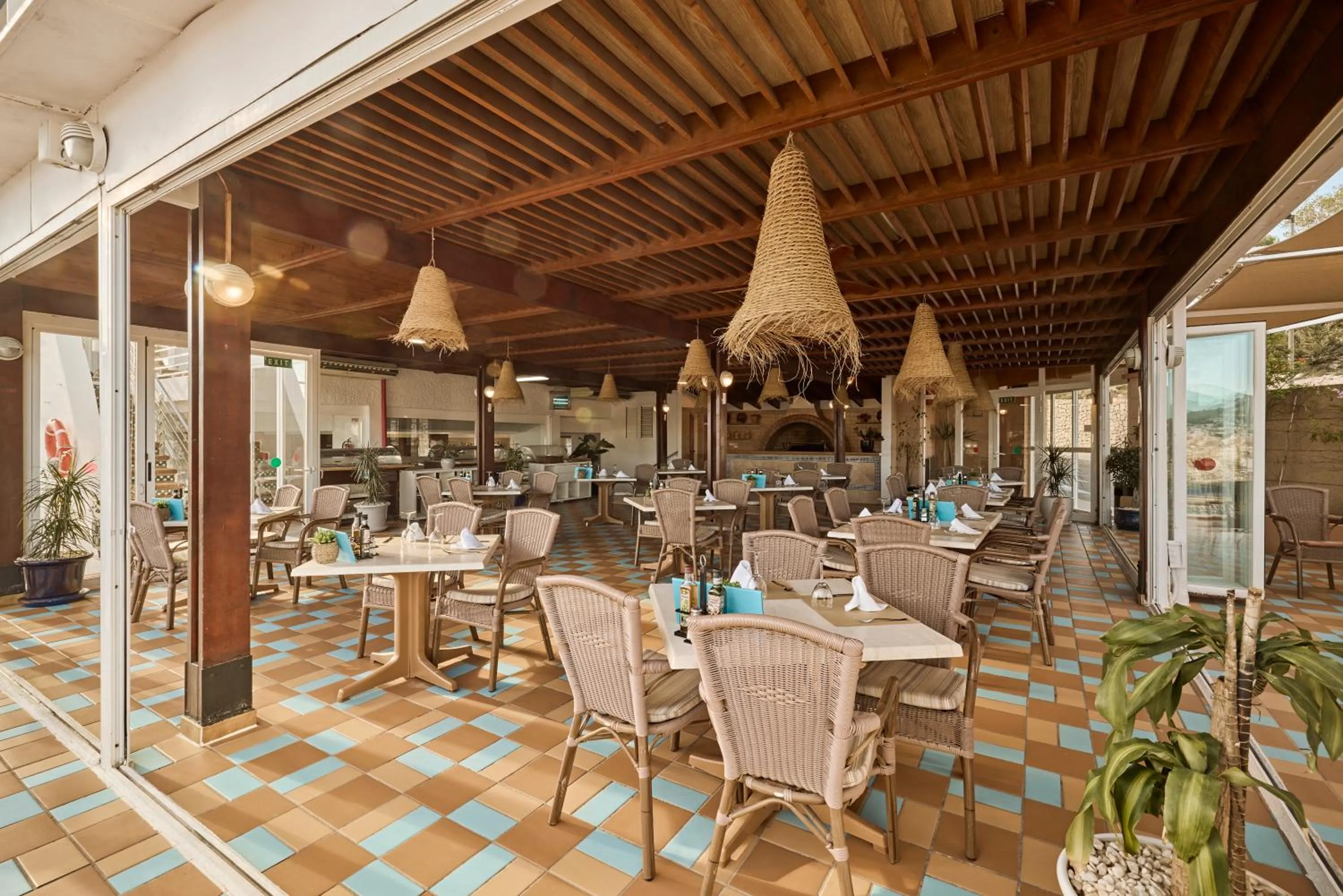 BBQ facilities in Hotel Argos Ibiza