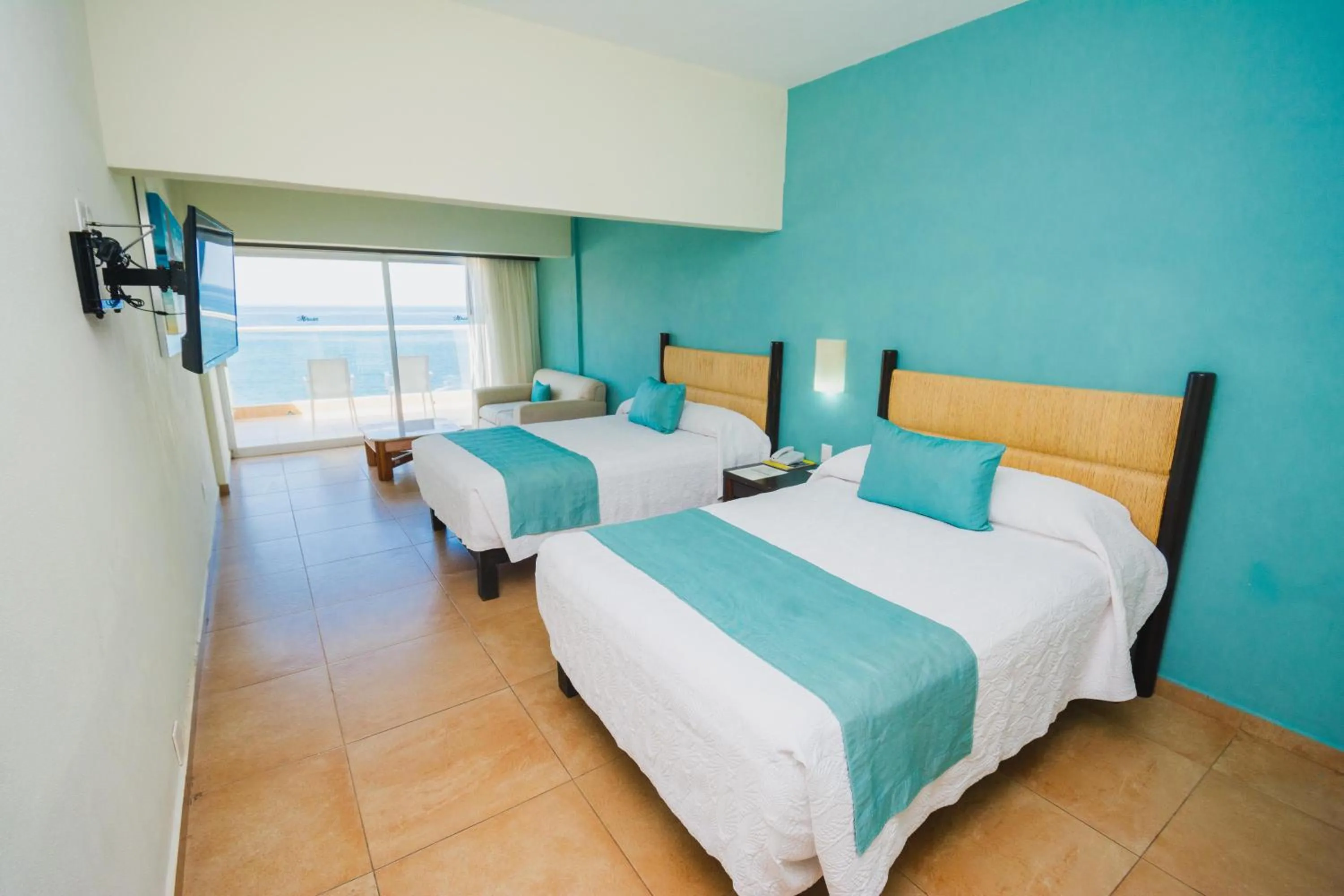 Bed in Mirador Acapulco