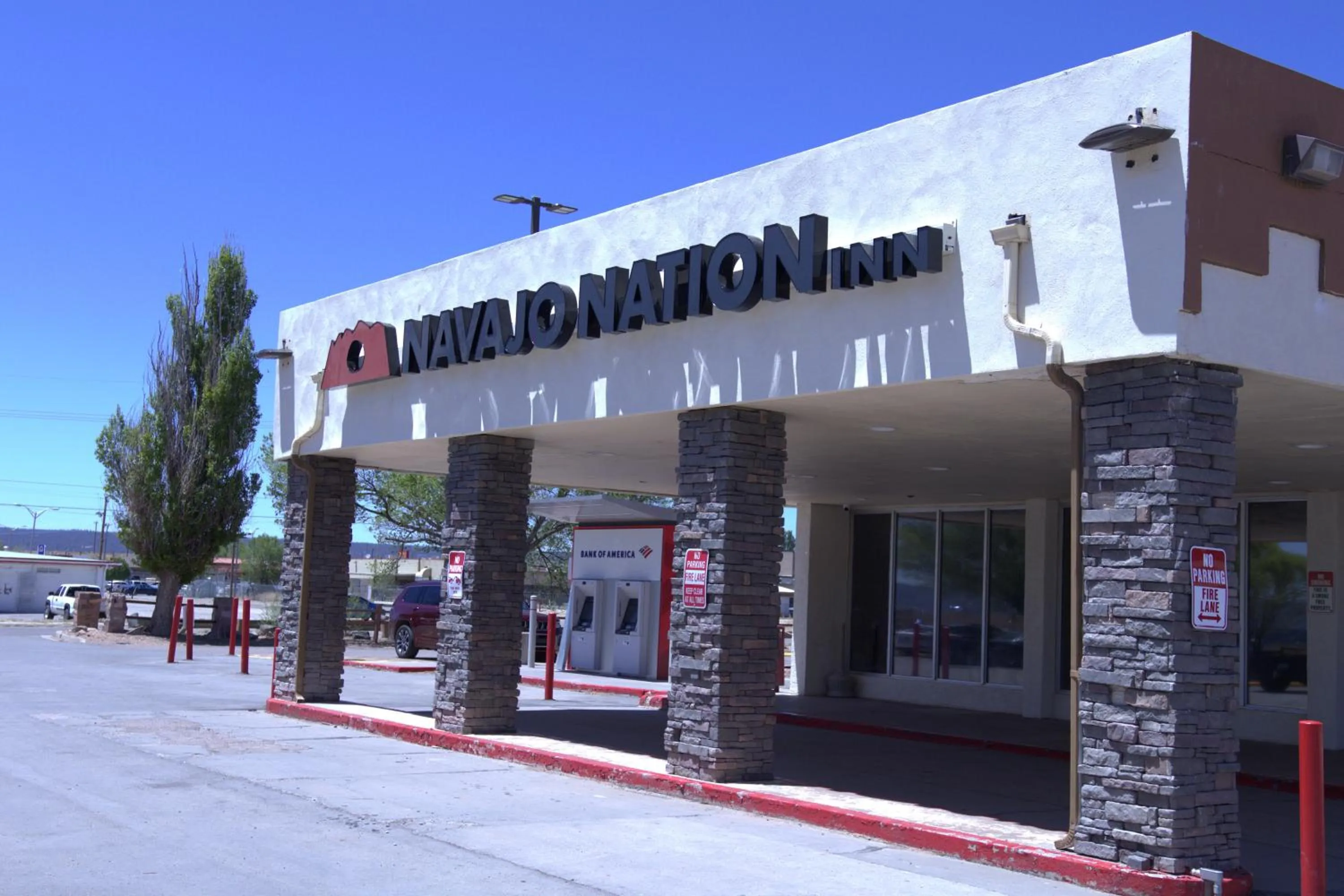 Property building in Navajo Nation Inn