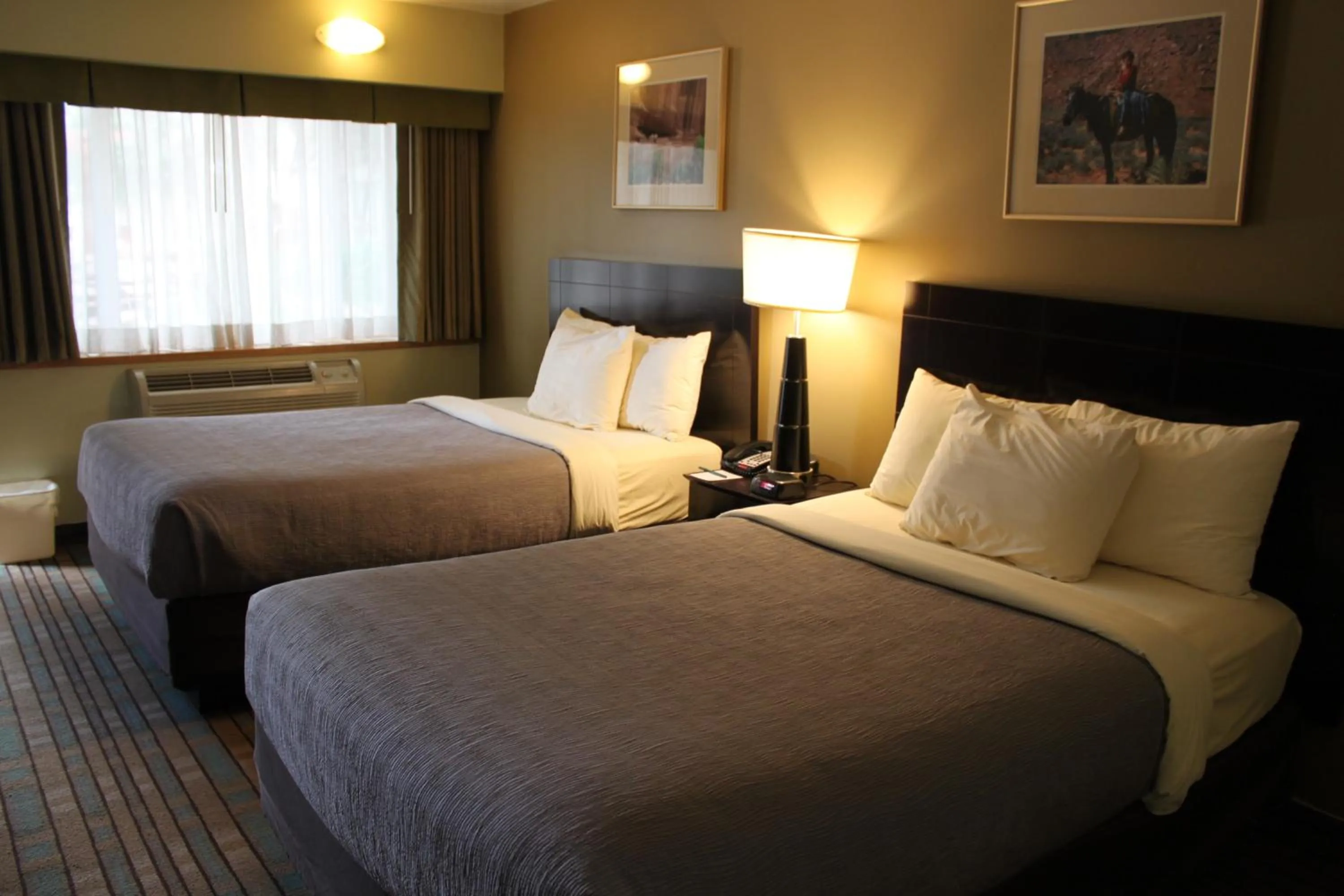 Bed in Navajo Nation Inn