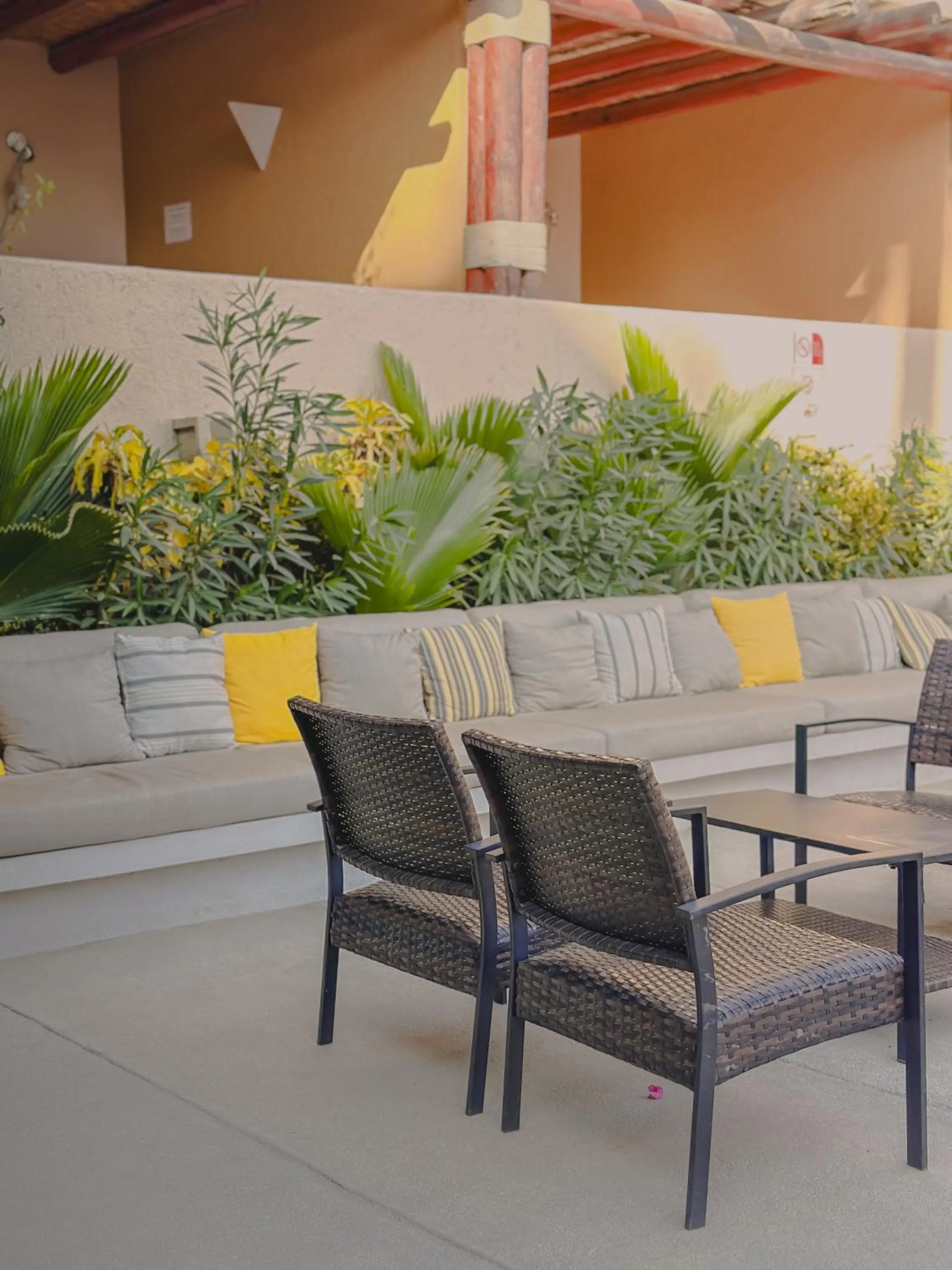 Patio in Hotel Los Patios