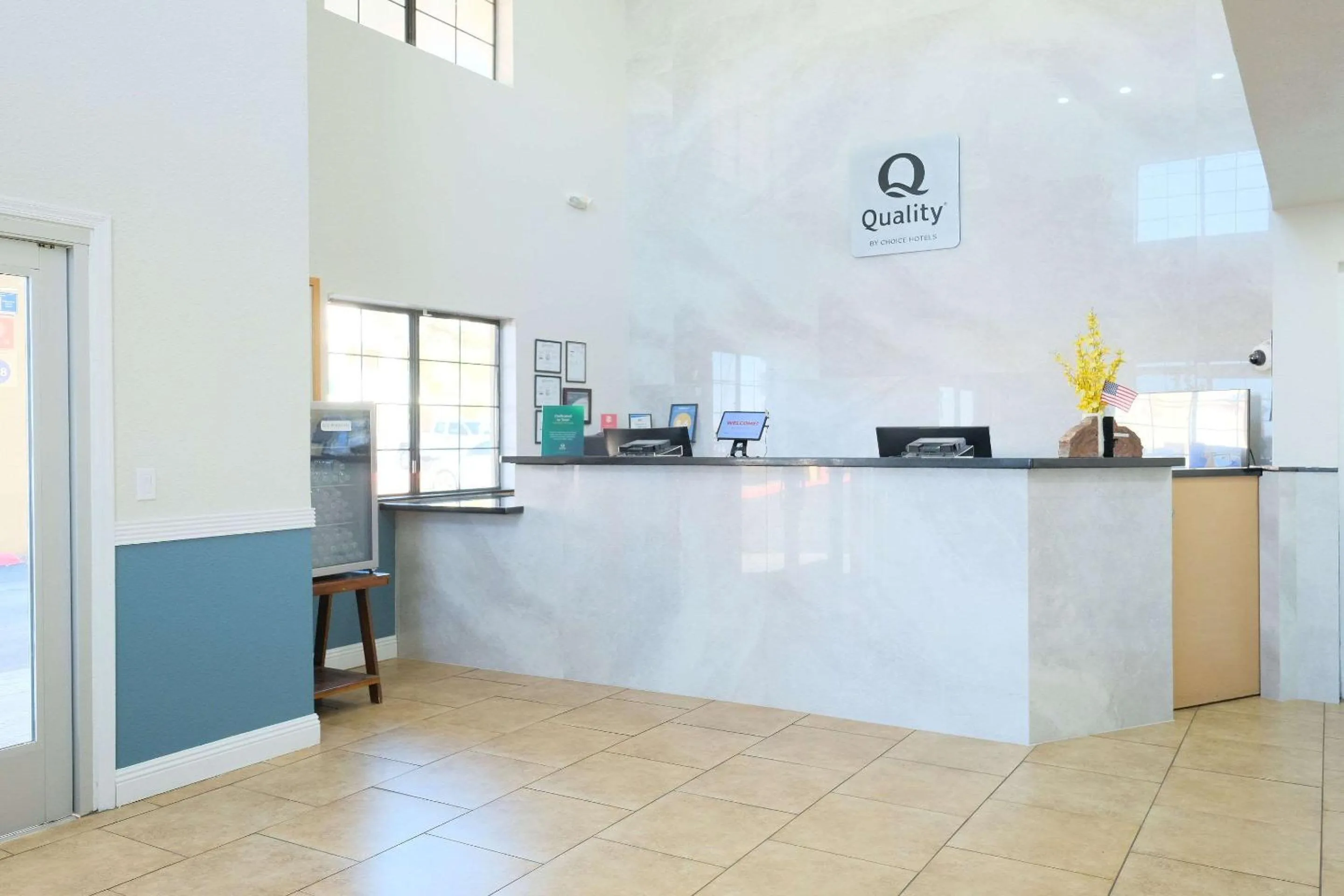 Lobby or reception in Quality Inn Holbrook near Petrified Forest