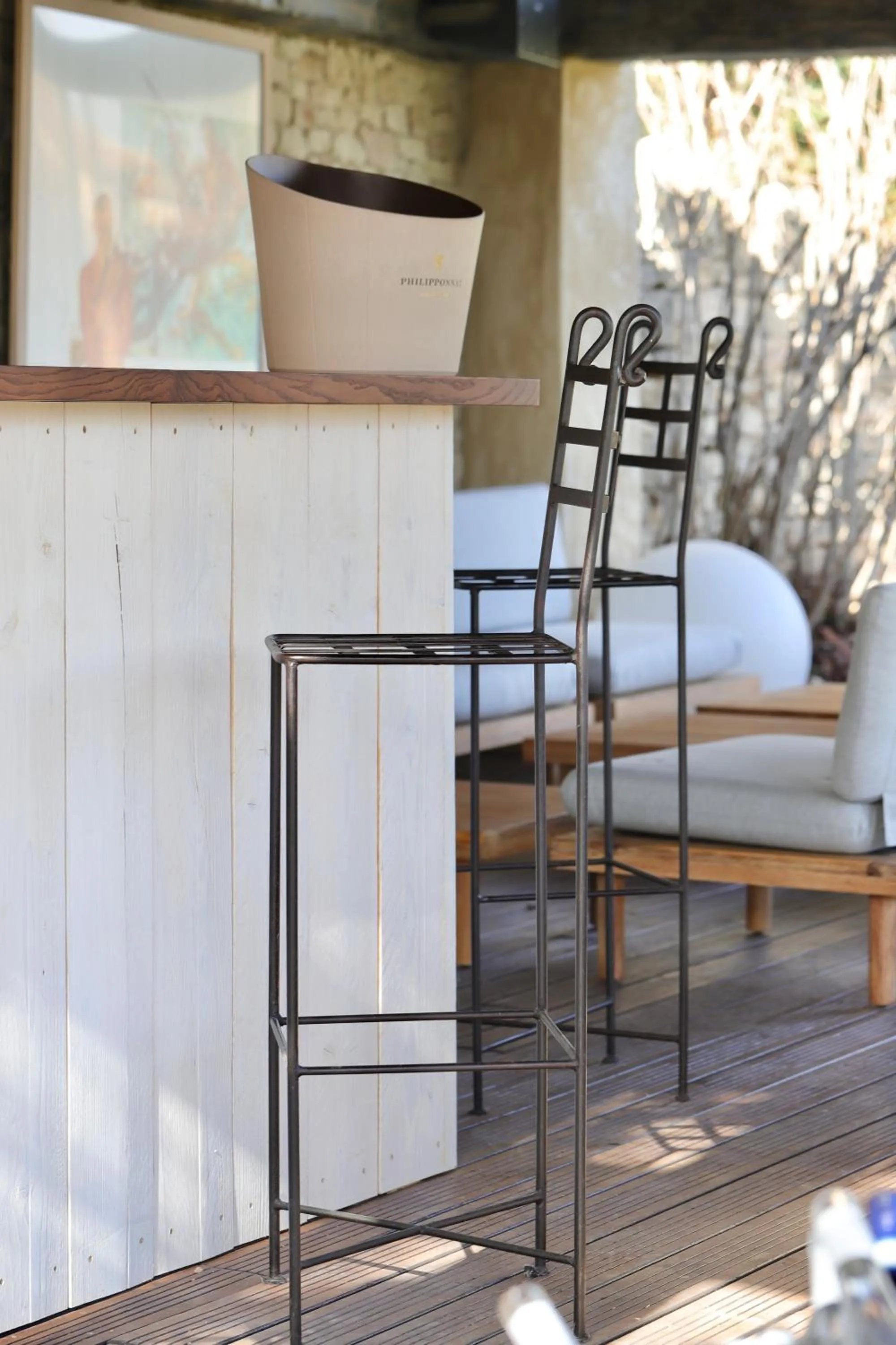 Patio in LA FERME DE LA HUPPE