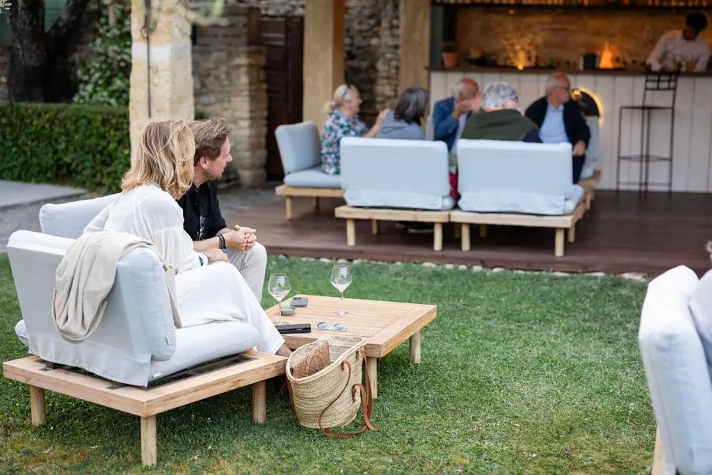 Patio in LA FERME DE LA HUPPE