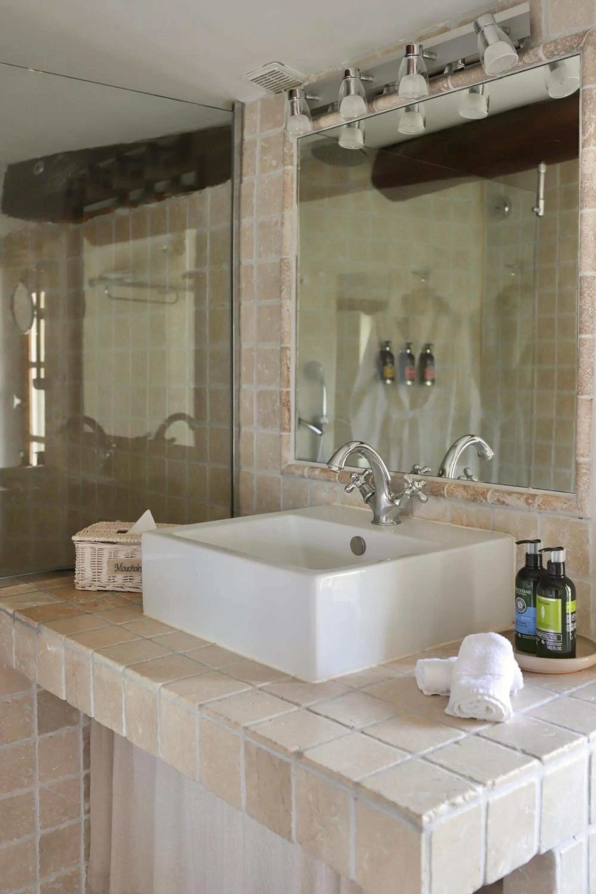 Bathroom in LA FERME DE LA HUPPE