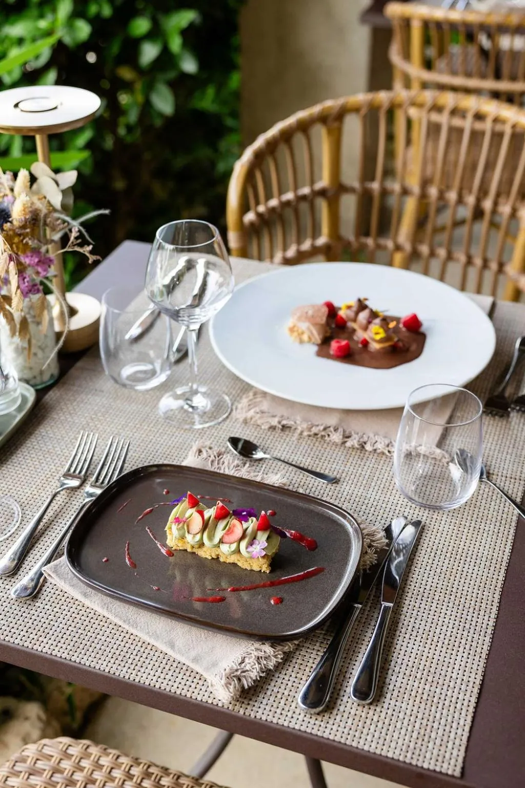 Dinner in LA FERME DE LA HUPPE