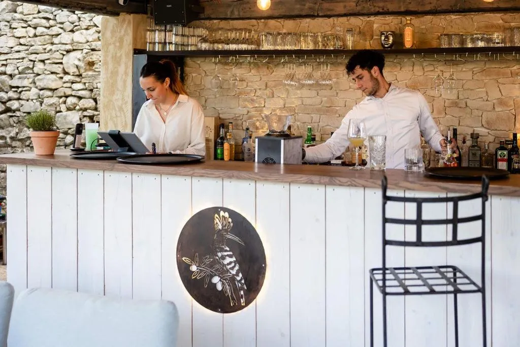 Lounge or bar in LA FERME DE LA HUPPE