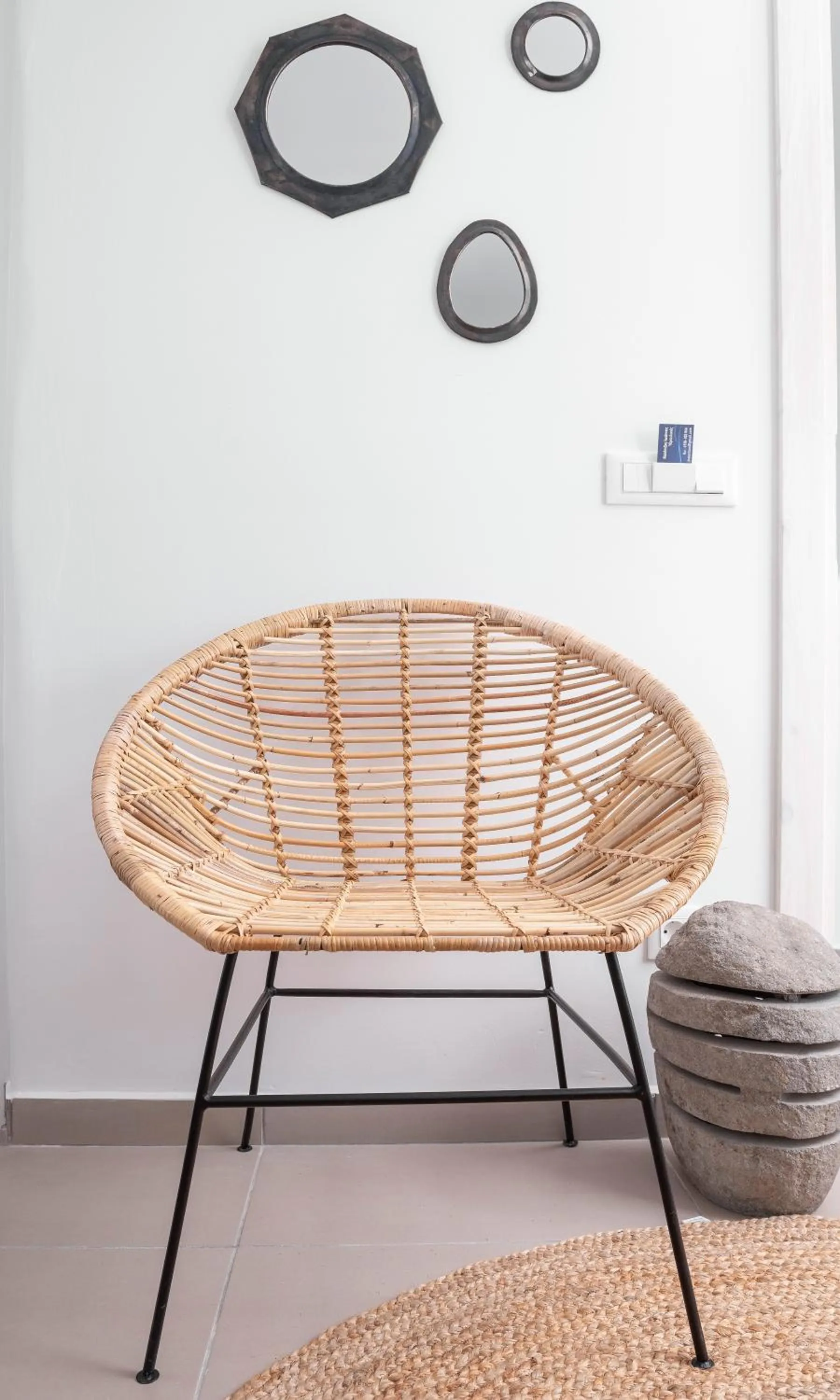 Seating area in Little Venice Villas