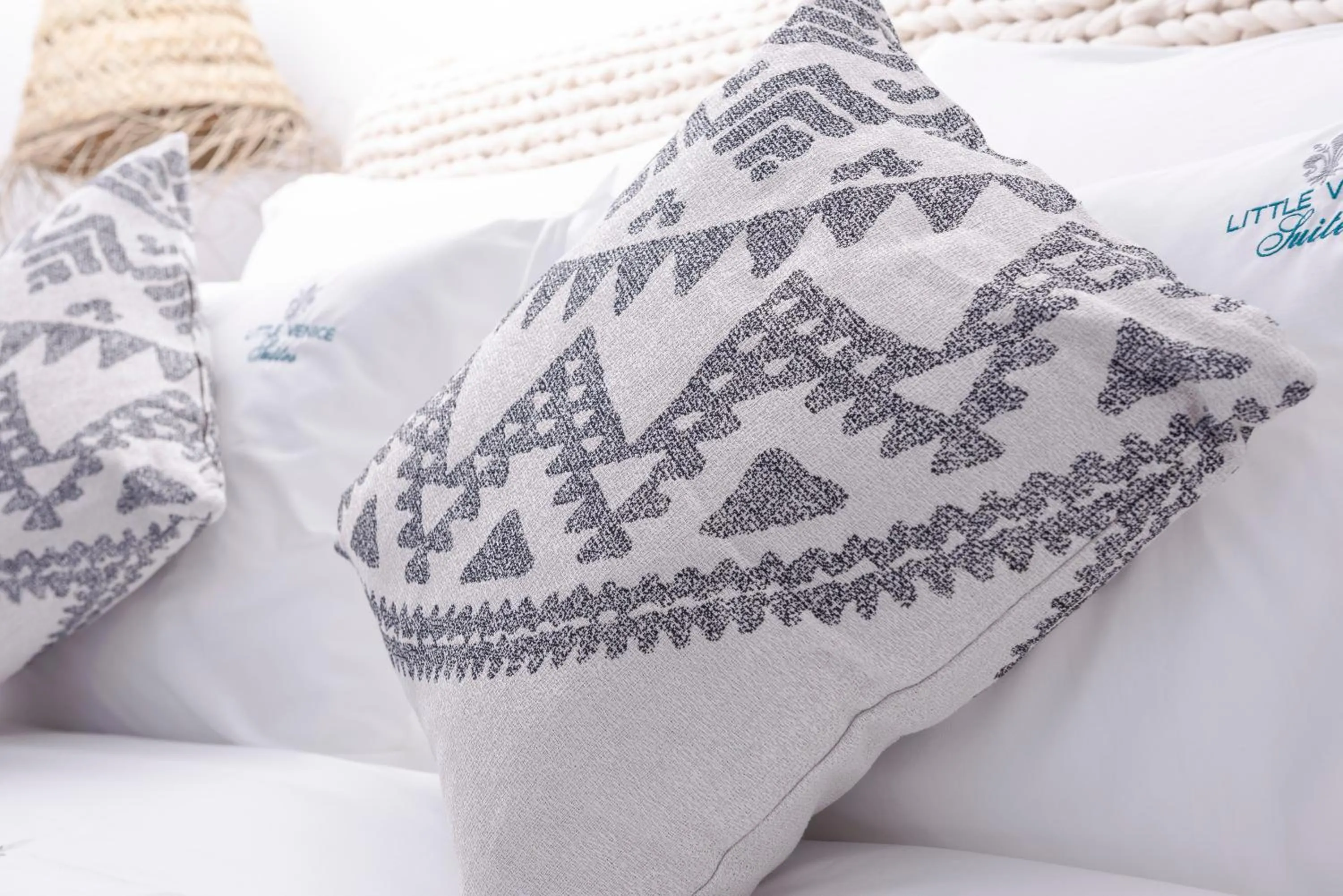 Bed in Little Venice Villas