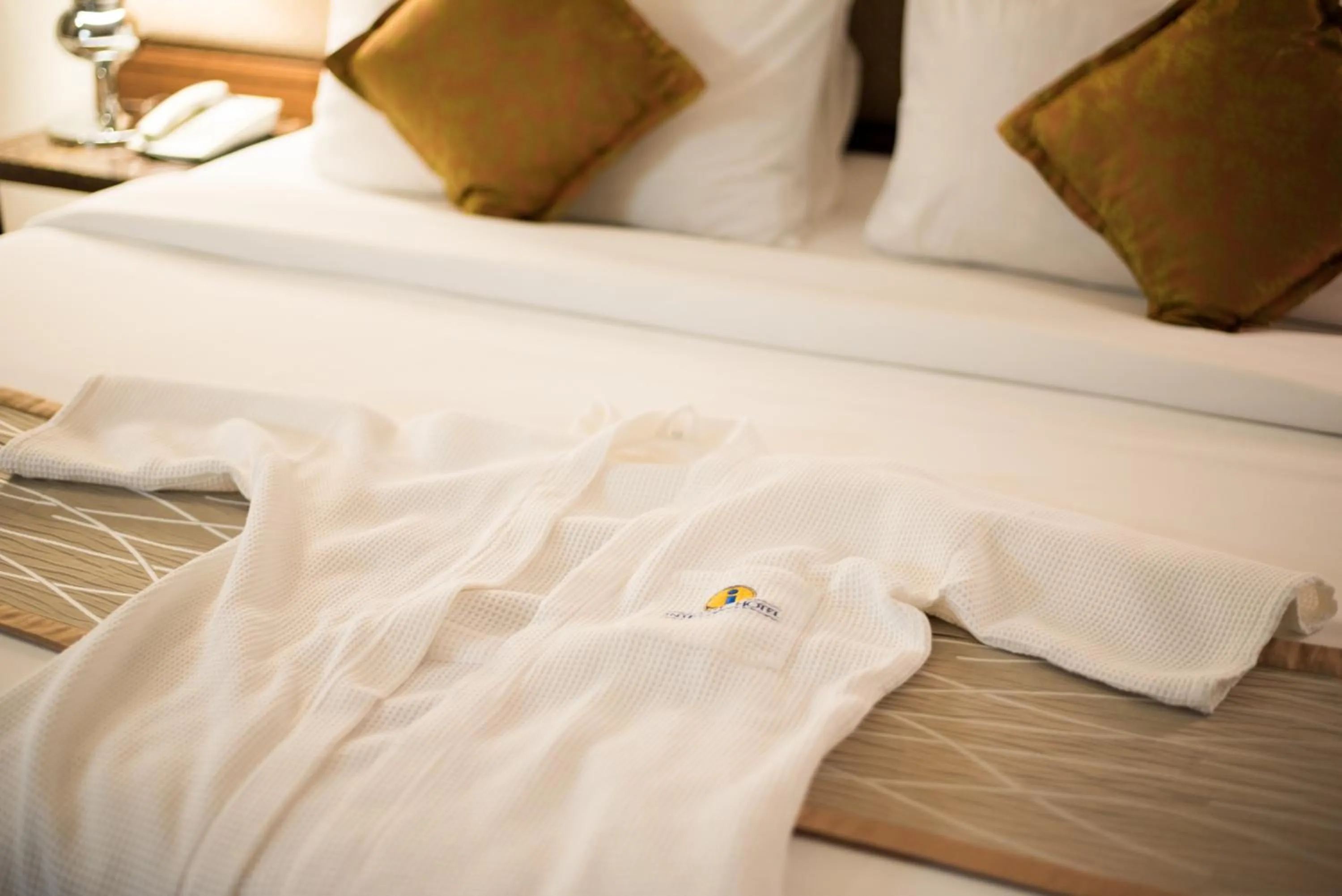 Decorative detail, Bed in Intimate Hotel Pattaya - SHA Extra Plus