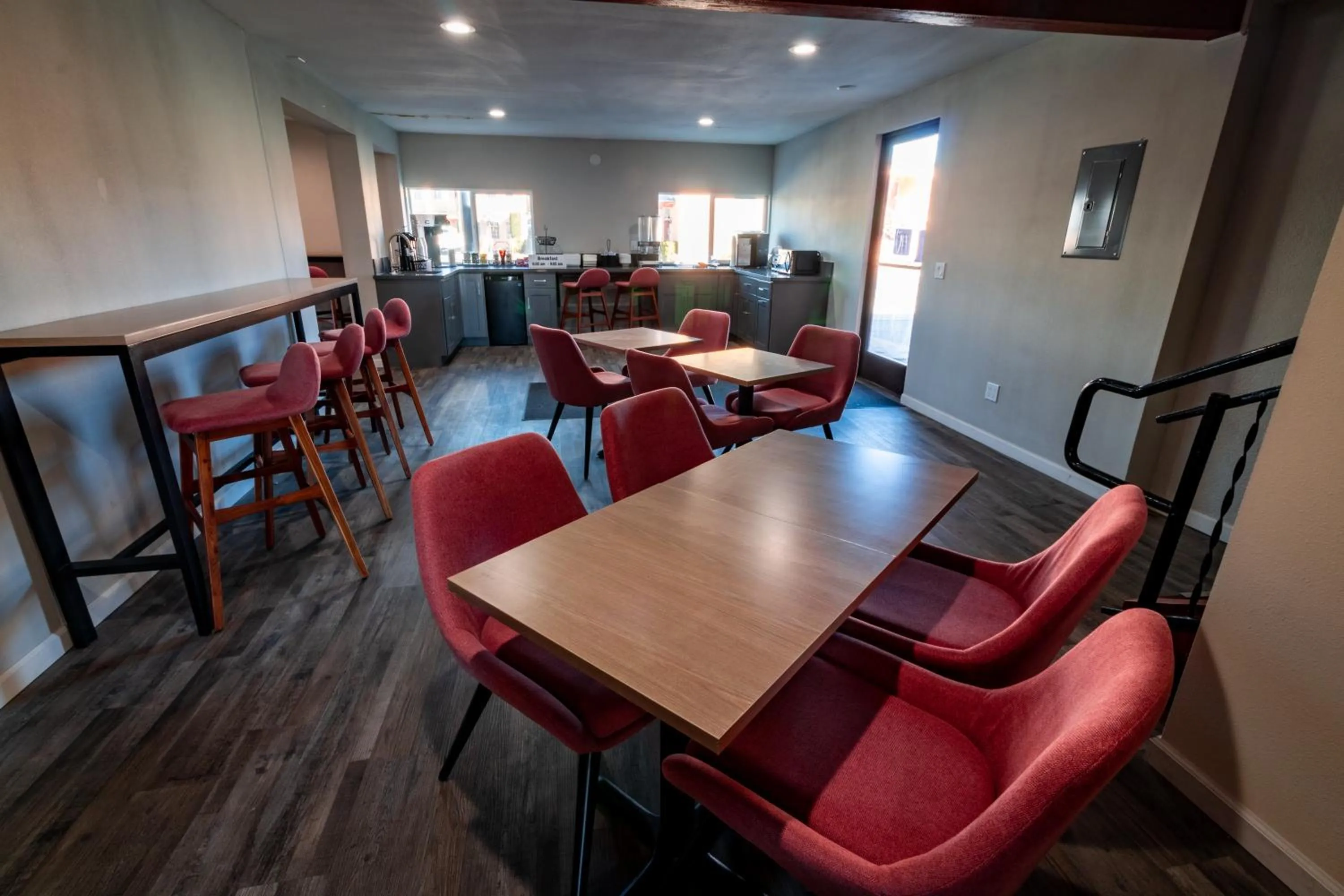 Breakfast in Quality Inn Bishop near Mammoth