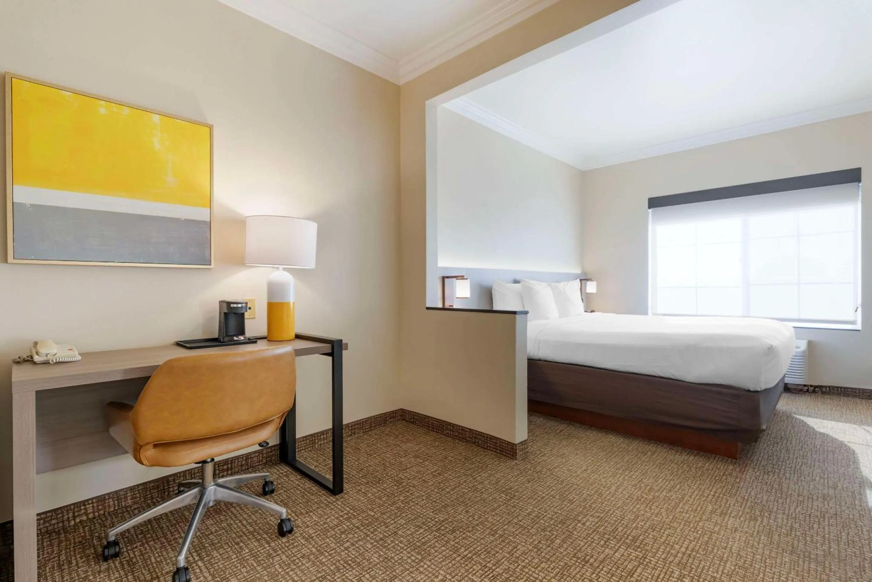 Bedroom, Bed in Comfort Suites Oceanside Camp Pendleton Area