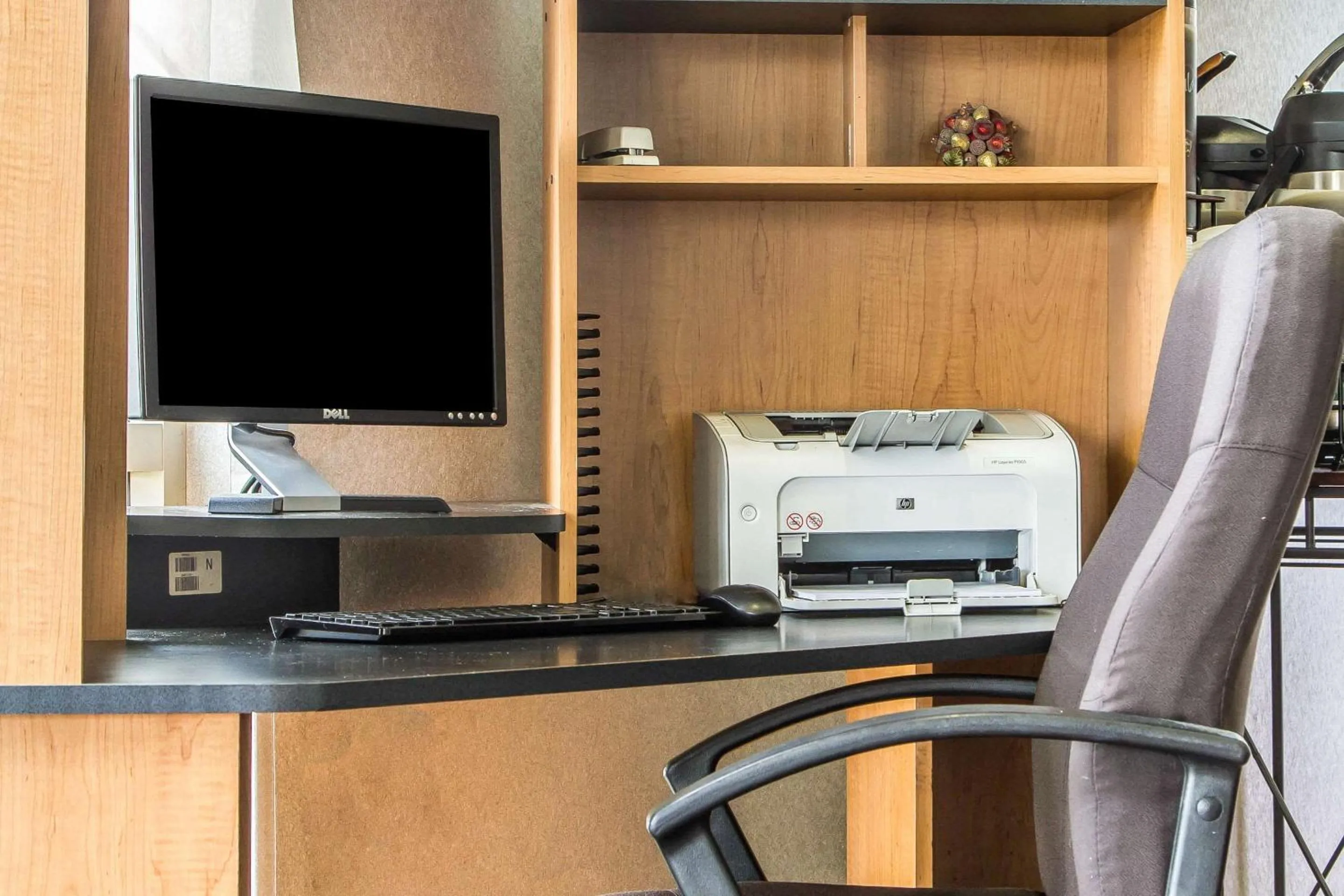 On site in Quality Inn