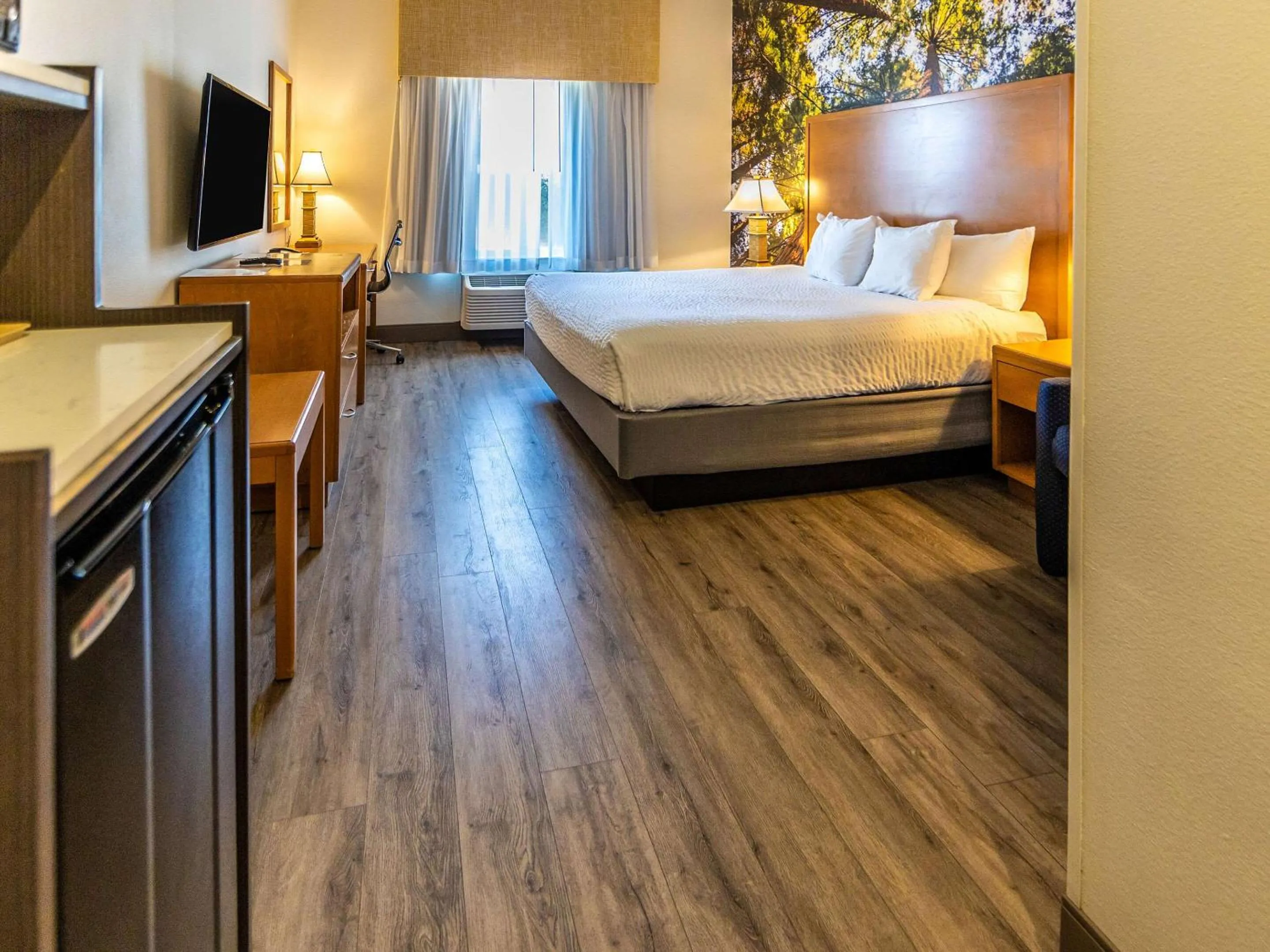 Bedroom, Bed in The Hanford Hotel