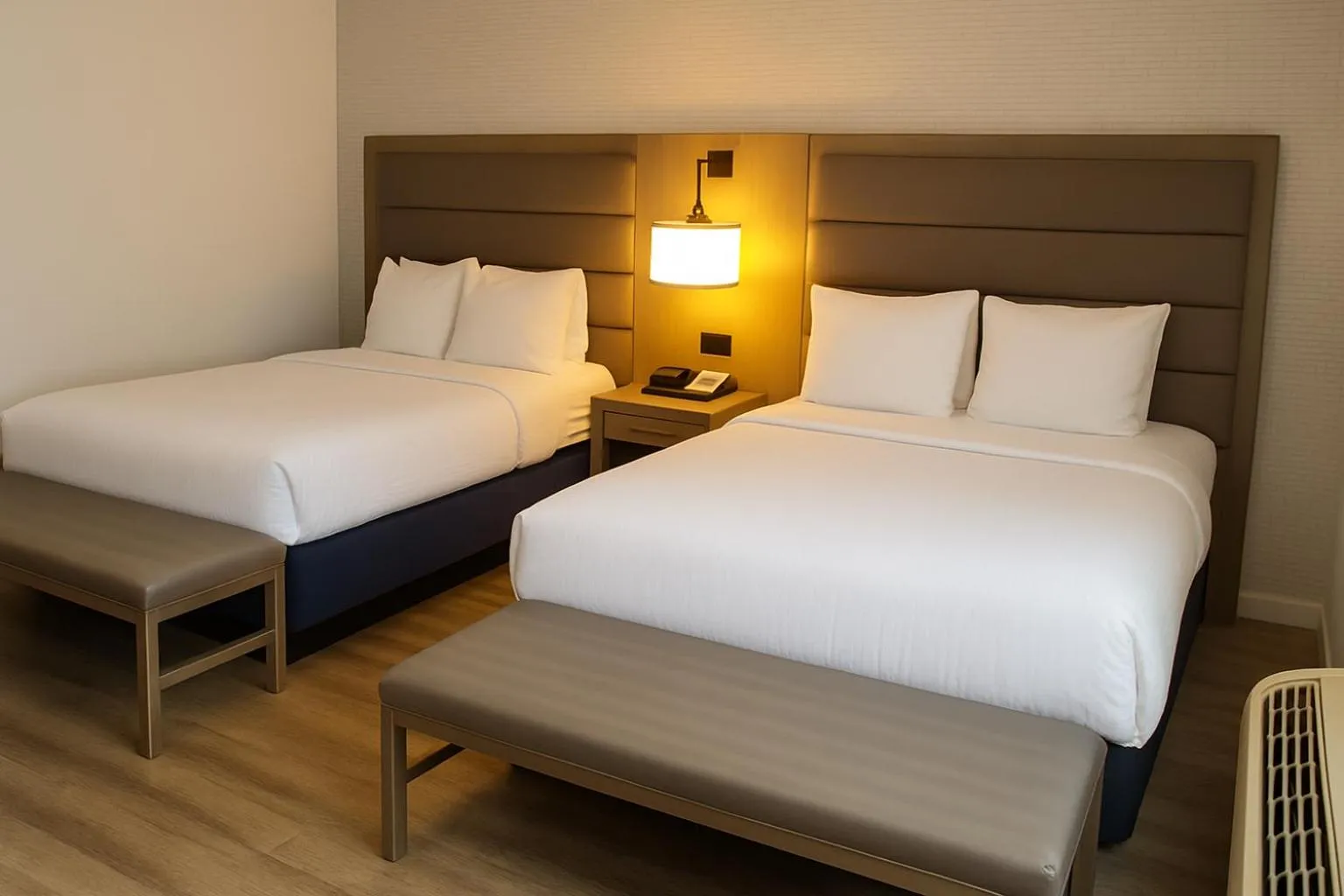 Bed in Cherry Orchard Inn