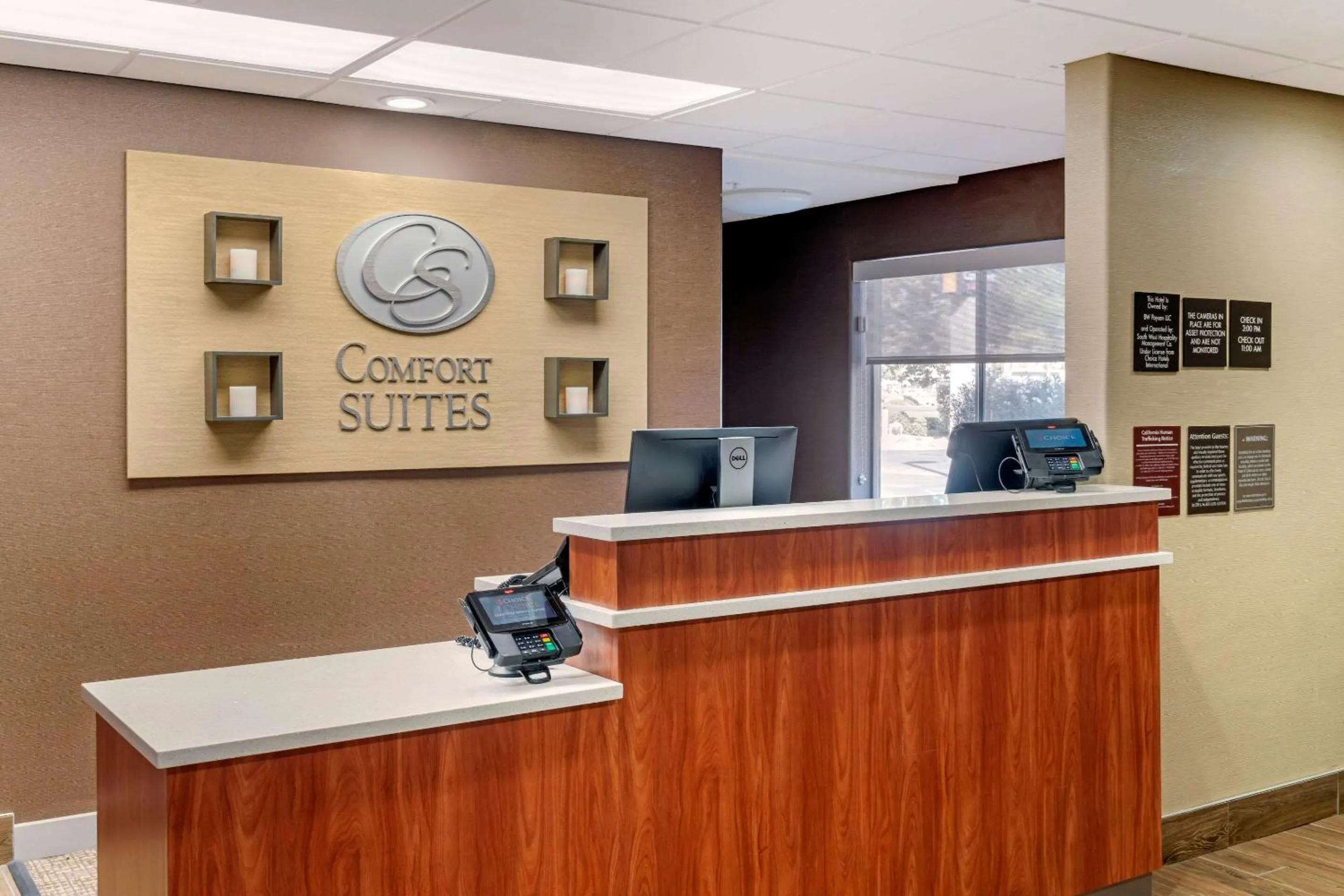 Lobby or reception in Comfort Suites Marysville-Yuba City