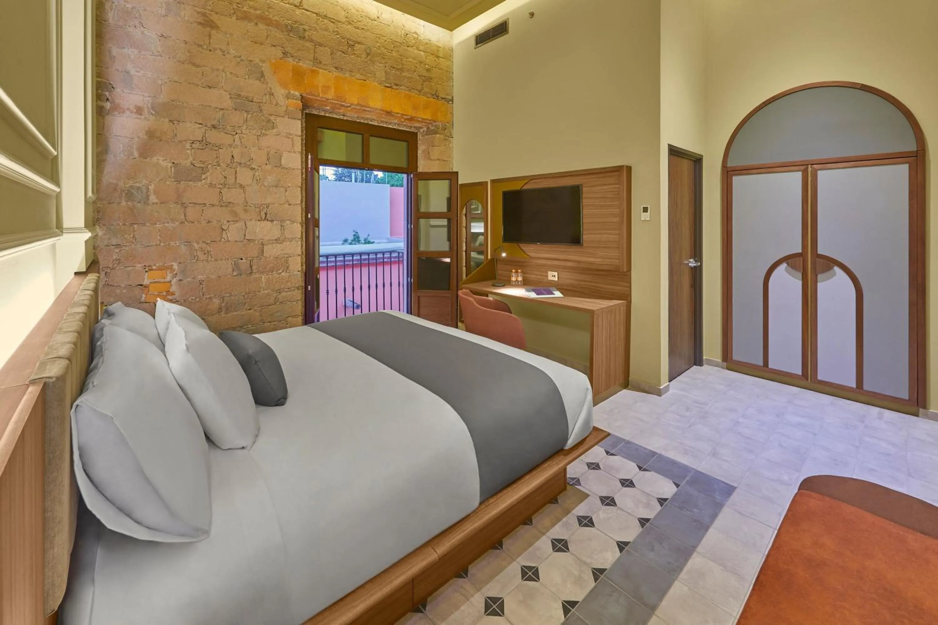 Bedroom, Bed in City Centro by Marriott San Luis Potosi