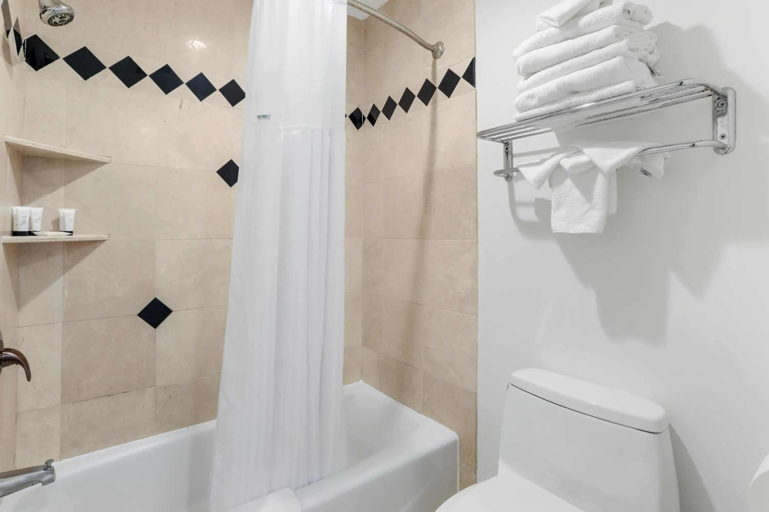 Shower in Signature Inn Berkeley