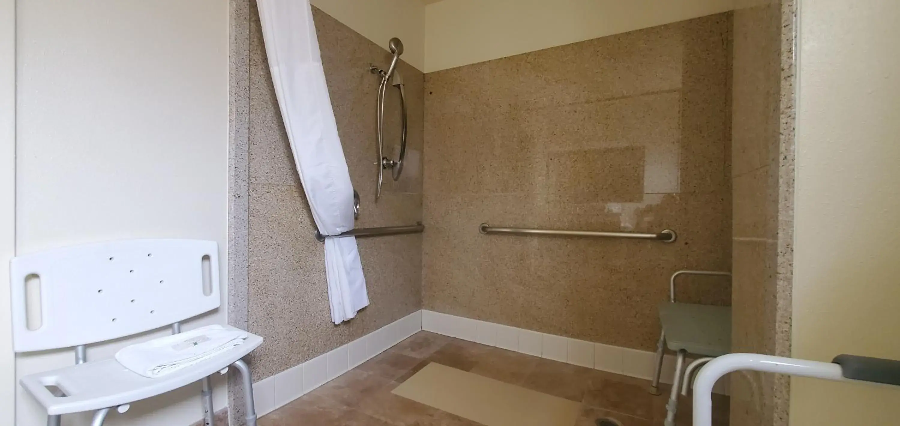 Standard Room, 1 King Bed, Accessible Roll-In Shower, Non Smoking in Quality Inn & Suites Anaheim at the Park Standard Room, 1 King Bed, Accessible Roll-In Shower, Non Smoking in Quality Inn & Suites Anaheim at the Park