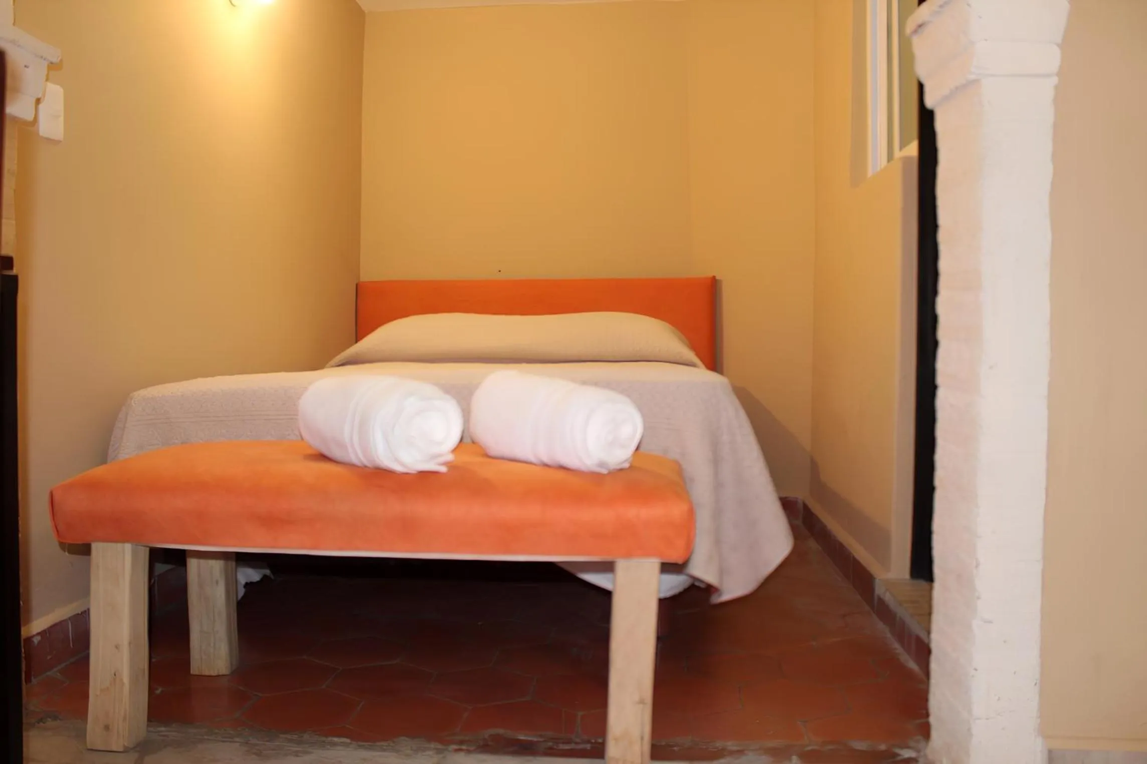 Bed in Hotel Camino de Allende