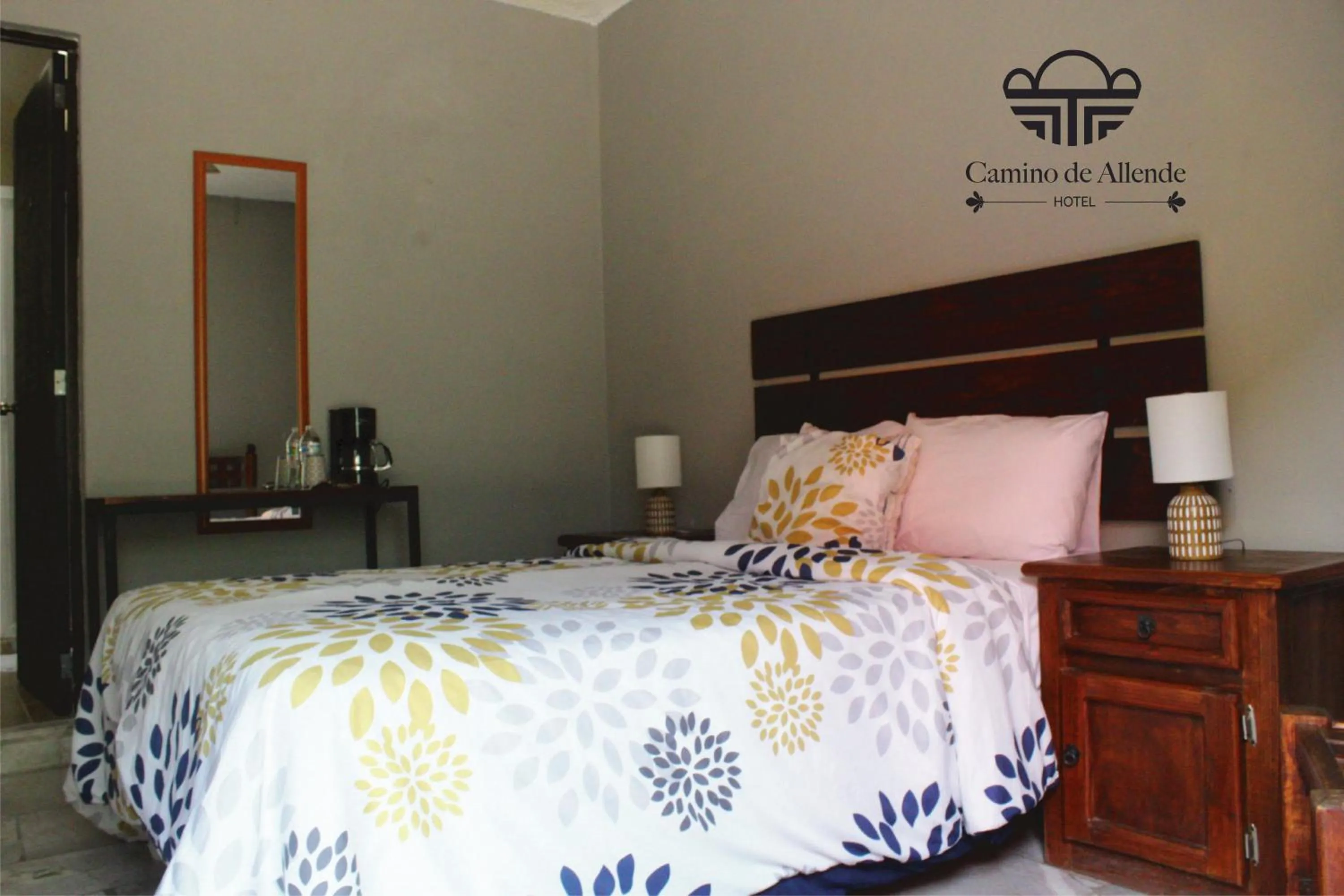 Bed in Hotel Camino de Allende