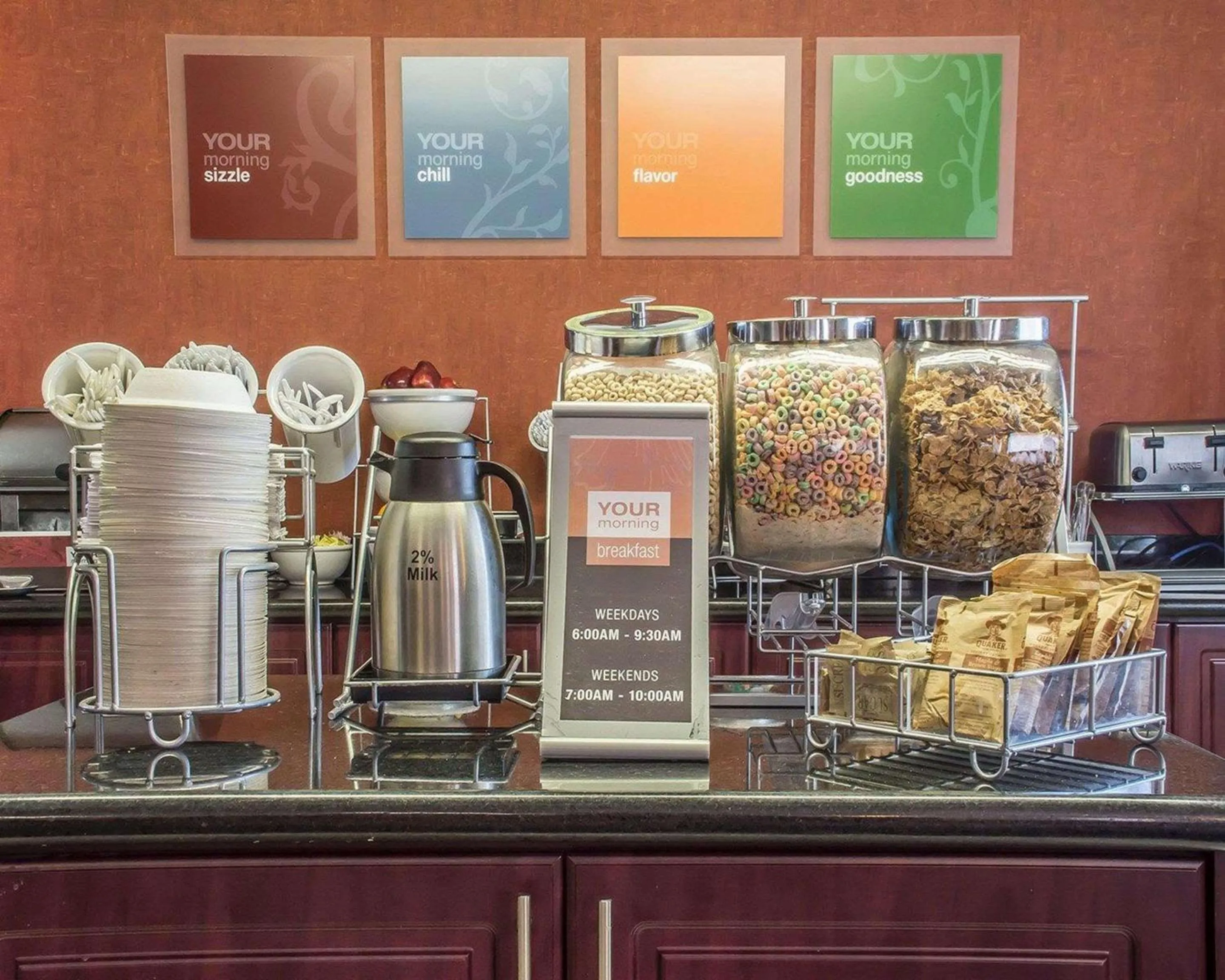 Restaurant/places to eat in Comfort Inn