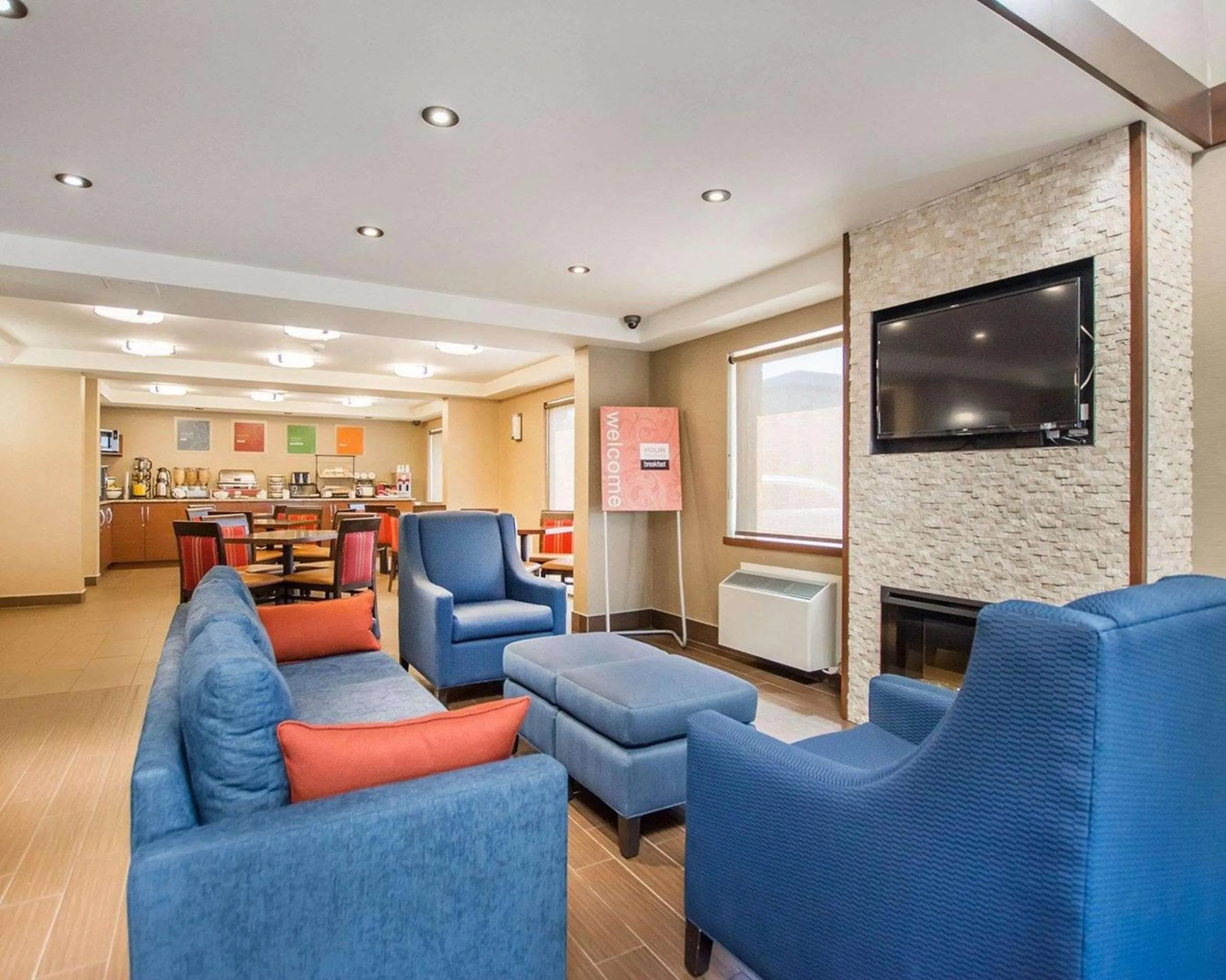 Lobby or reception in Comfort Inn