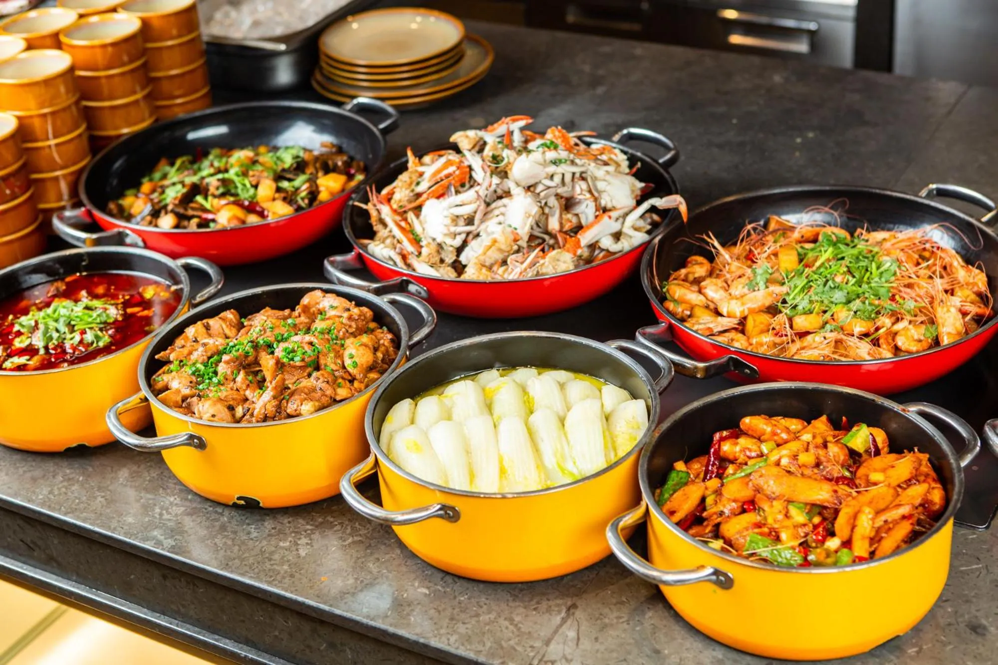 Food and drinks in Shangri-La Yuanqu, Suzhou