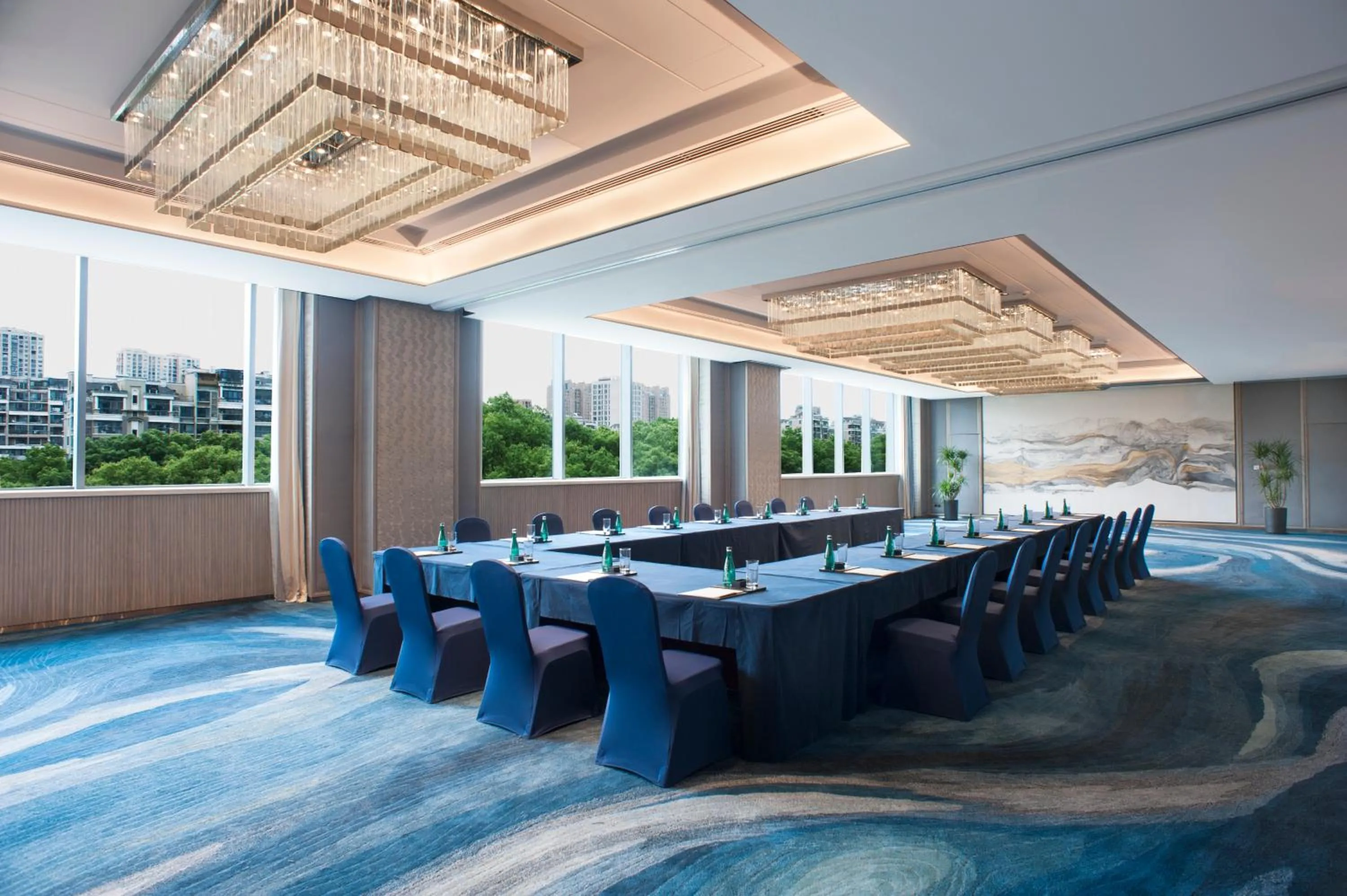 Meeting/conference room in Shangri-La Yuanqu, Suzhou